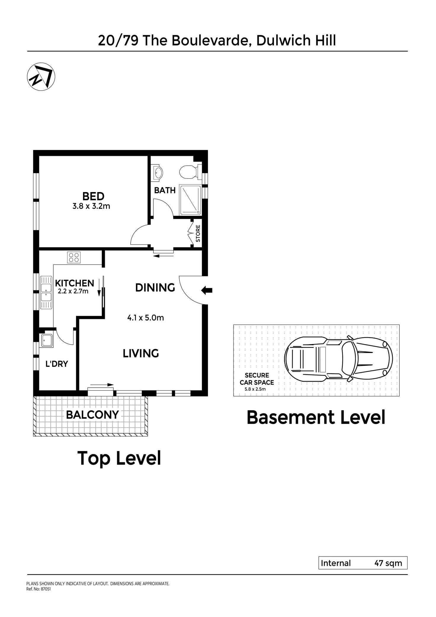 Floorplan of Homely apartment listing, 20/79 The Boulevarde, Dulwich Hill NSW 2203