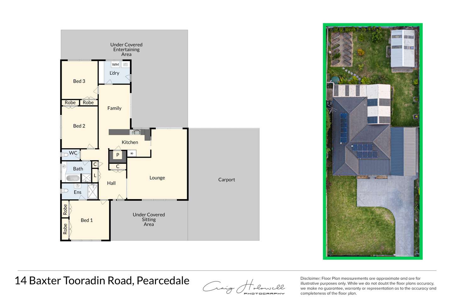 Floorplan of Homely house listing, 14 Baxter-Tooradin Road, Pearcedale VIC 3912