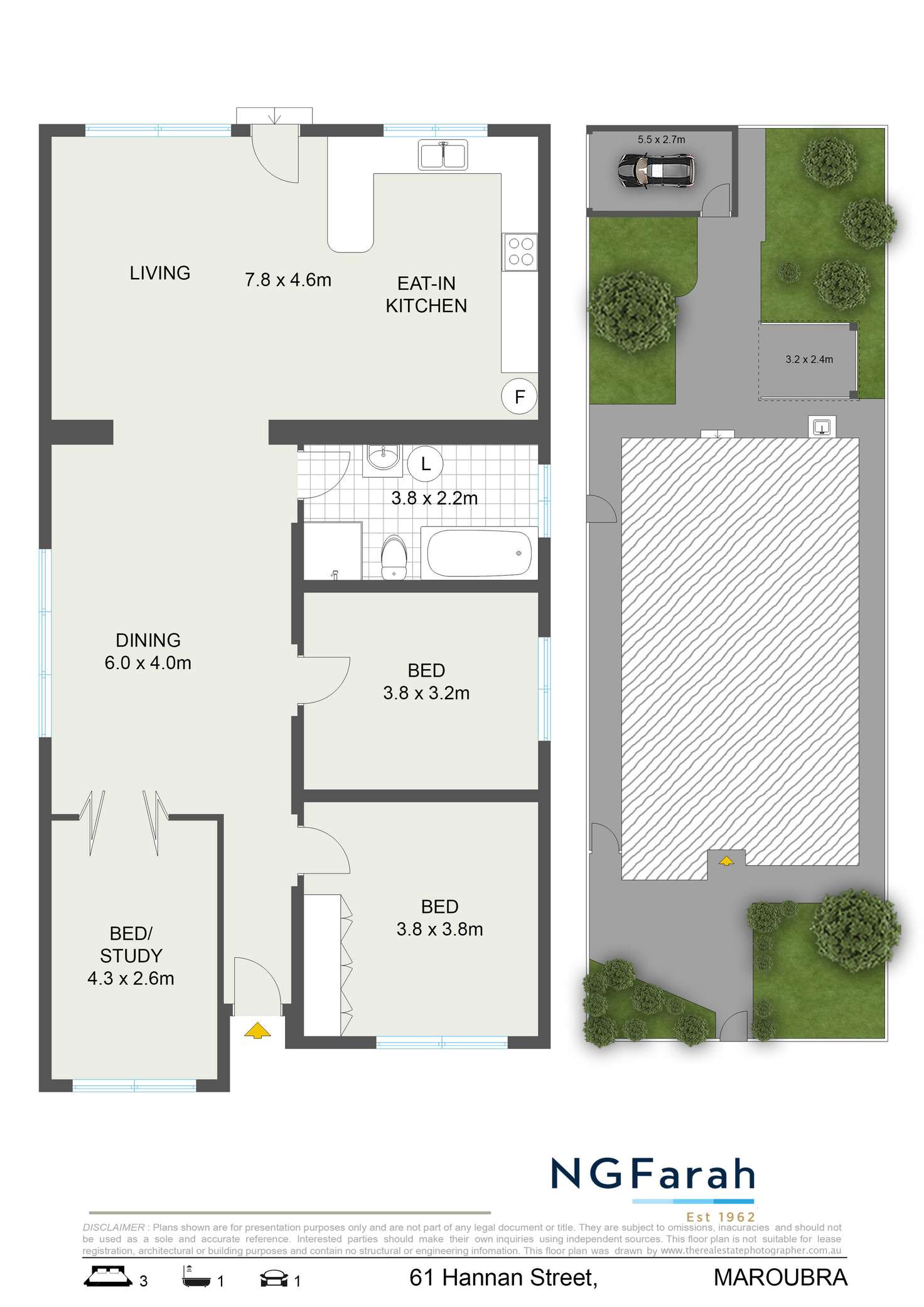 Floorplan of Homely house listing, 61 Hannan Street, Maroubra NSW 2035