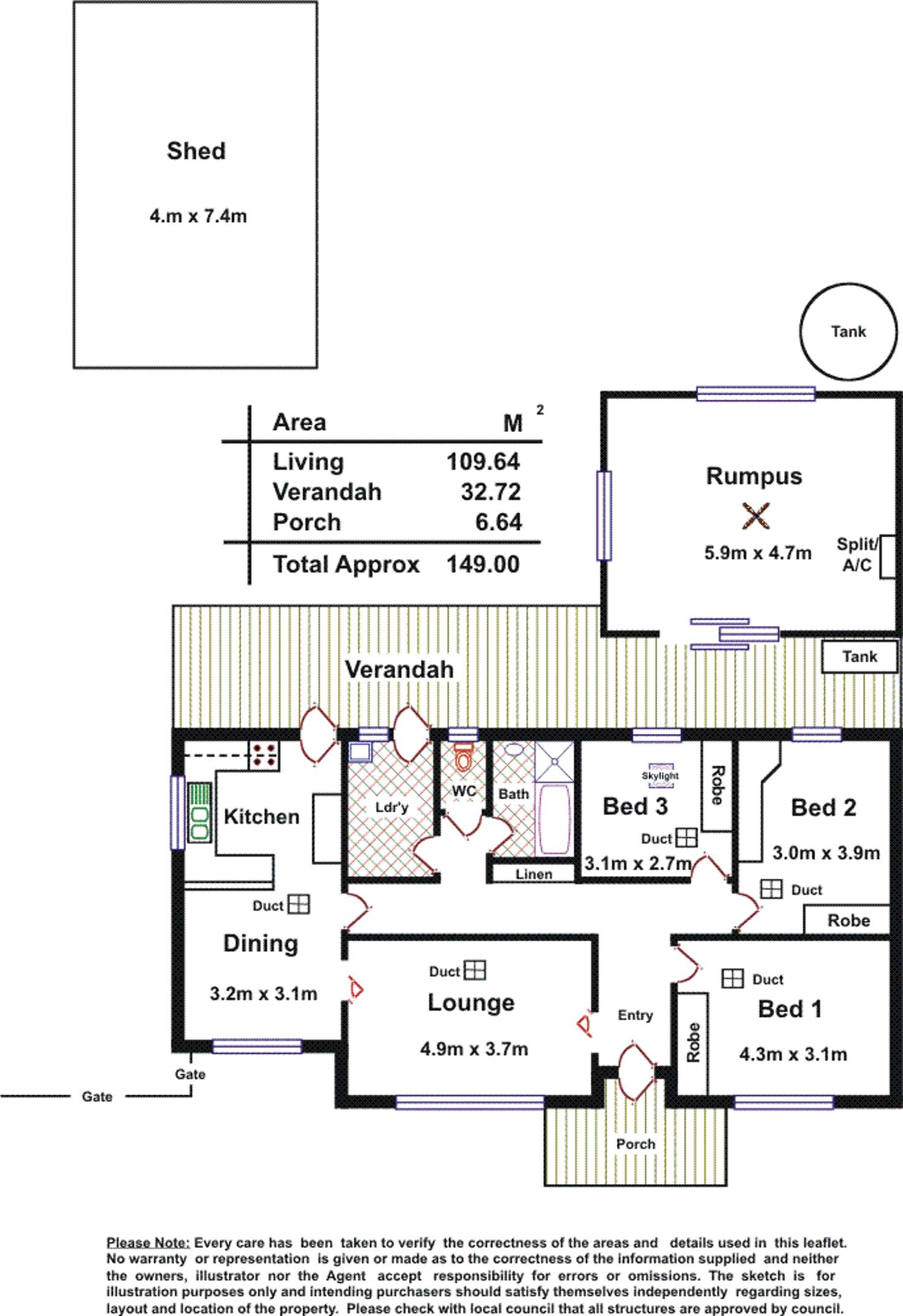 Floorplan of Homely house listing, 104 Gorge Road, Newton SA 5074