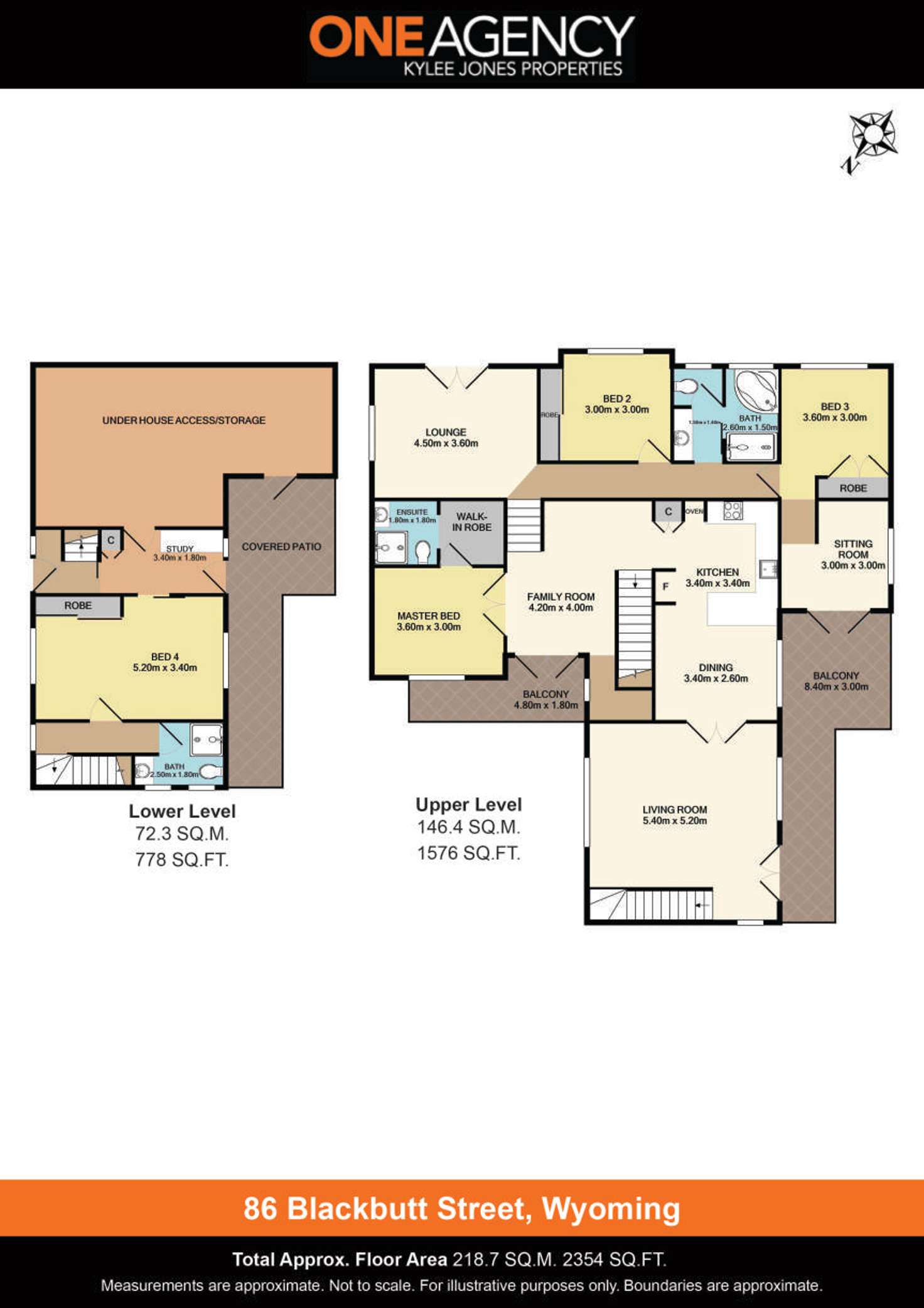 Floorplan of Homely house listing, 86 Blackbutt Street, Wyoming NSW 2250
