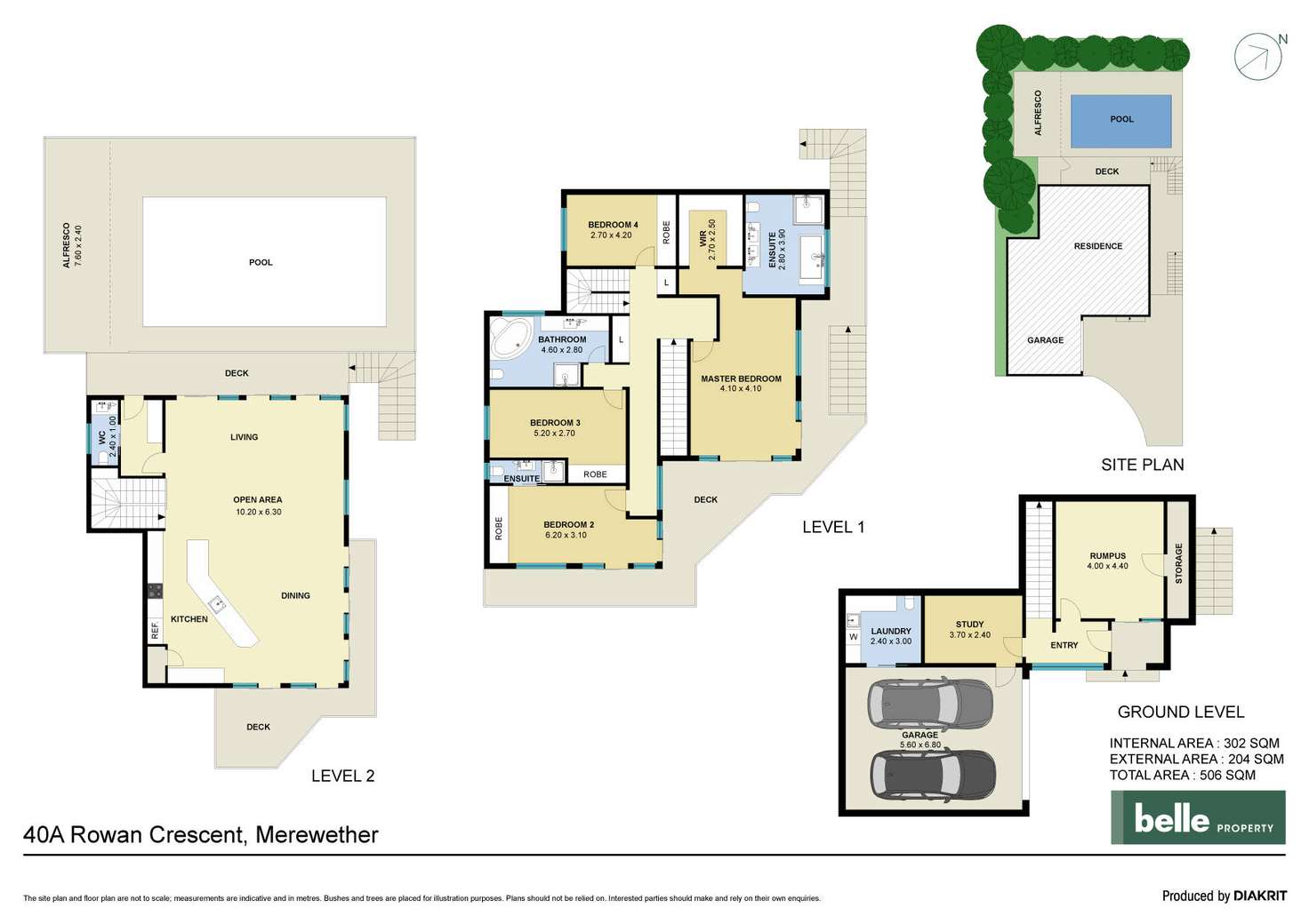 Floorplan of Homely house listing, 40a Rowan Crescent, Merewether NSW 2291