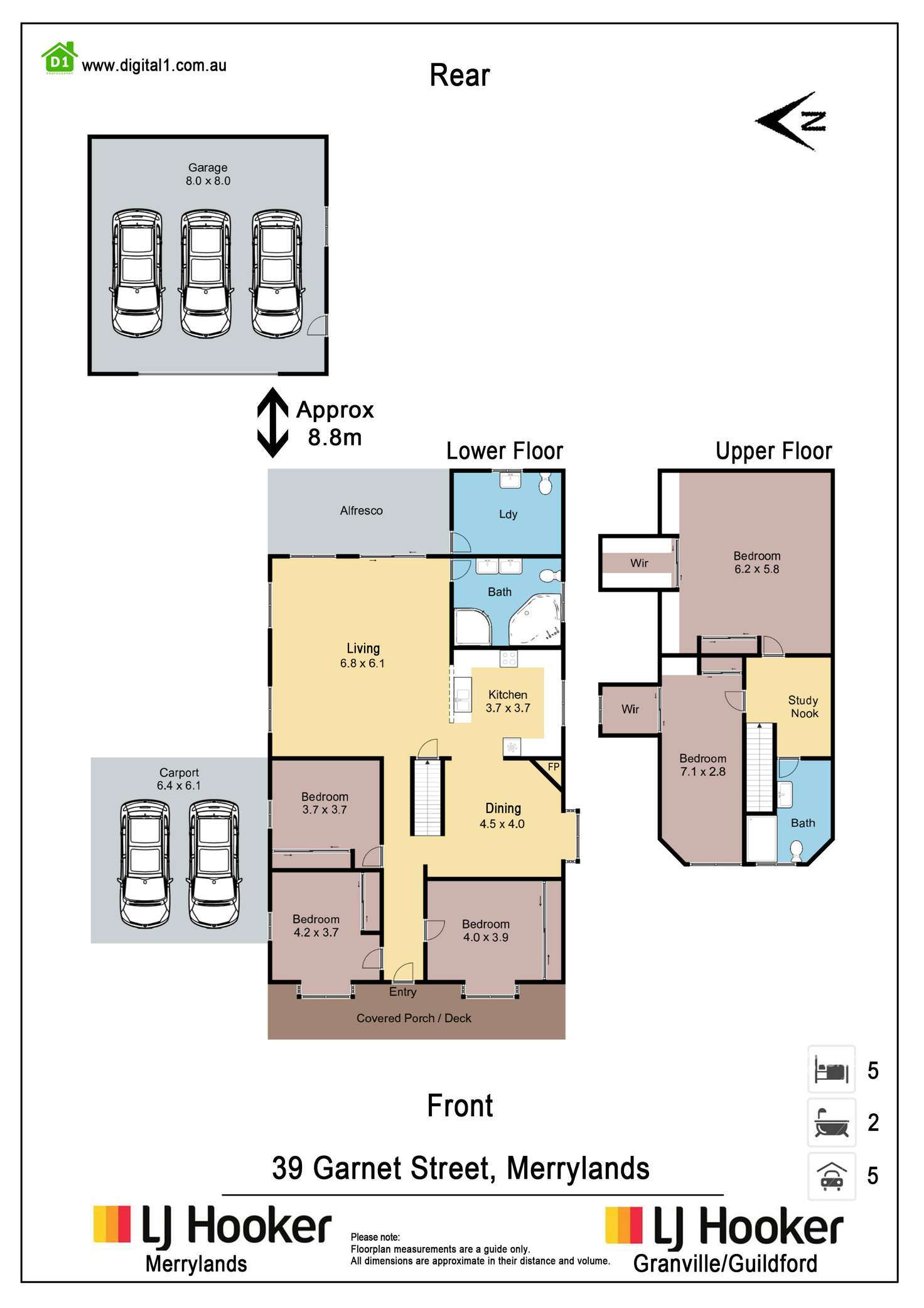 Floorplan of Homely house listing, 39 Garnet Street, Merrylands NSW 2160