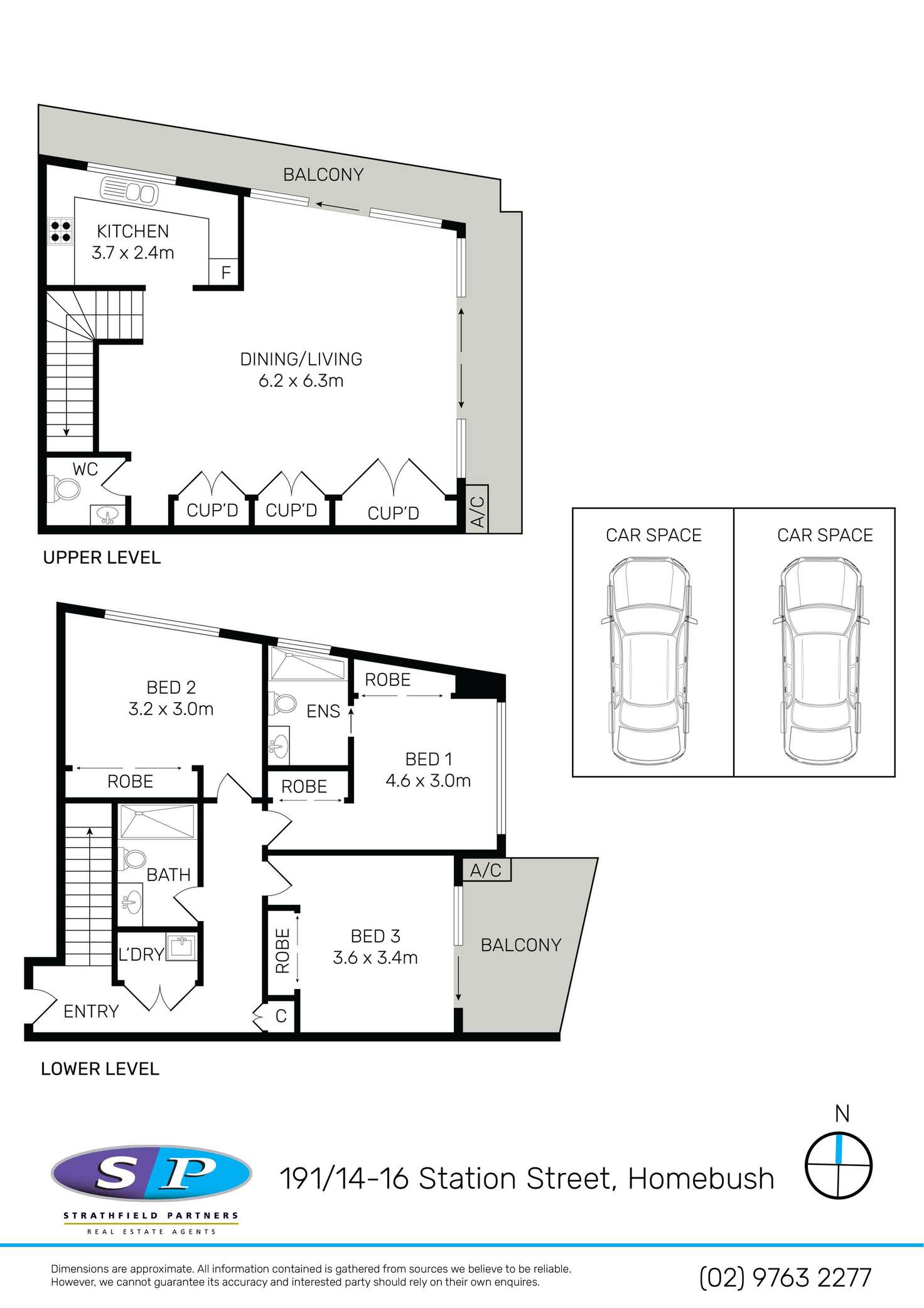 Floorplan of Homely apartment listing, 191/14-16 Station Street, Homebush NSW 2140