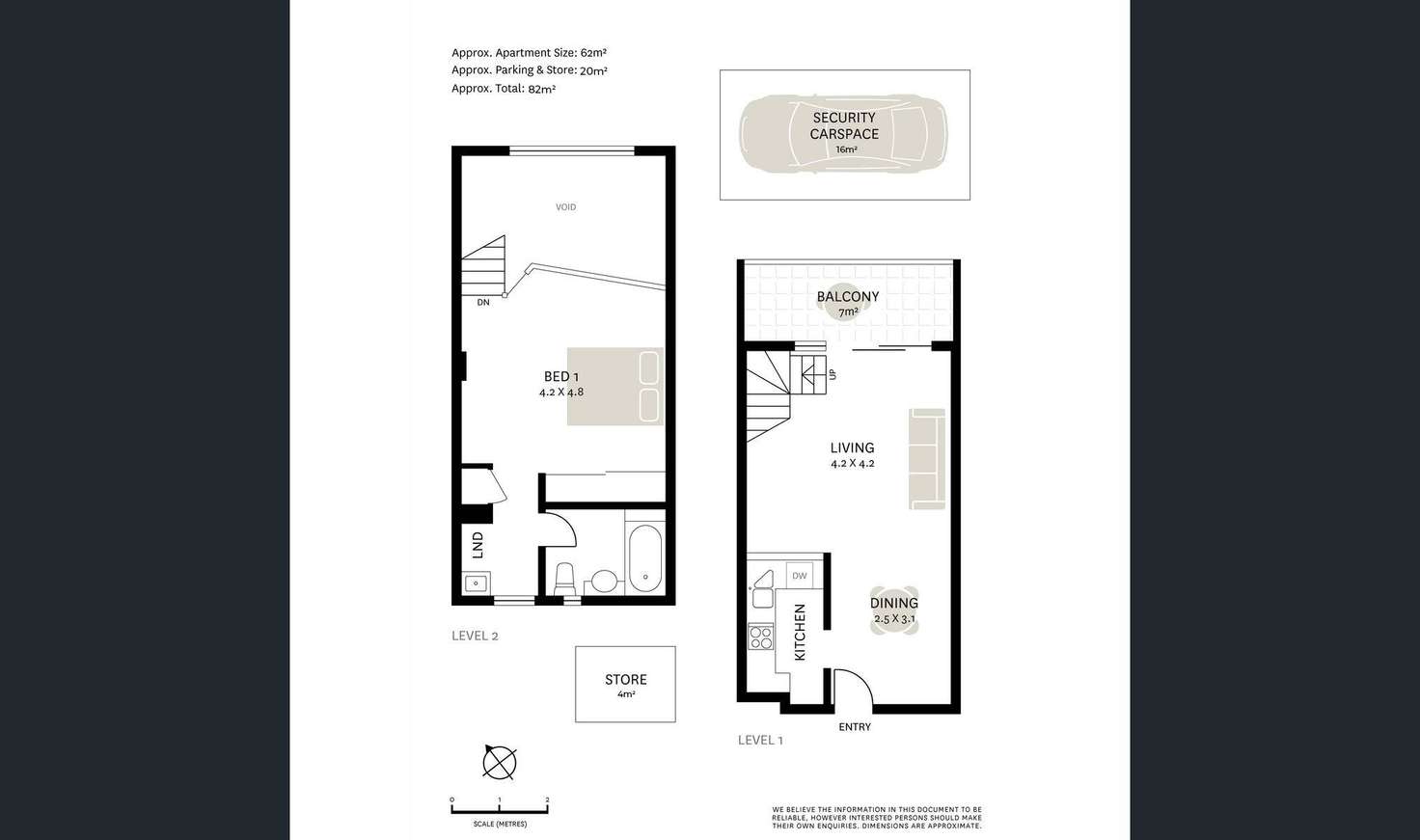 Floorplan of Homely apartment listing, 604/1 Poplar Street, Surry Hills NSW 2010