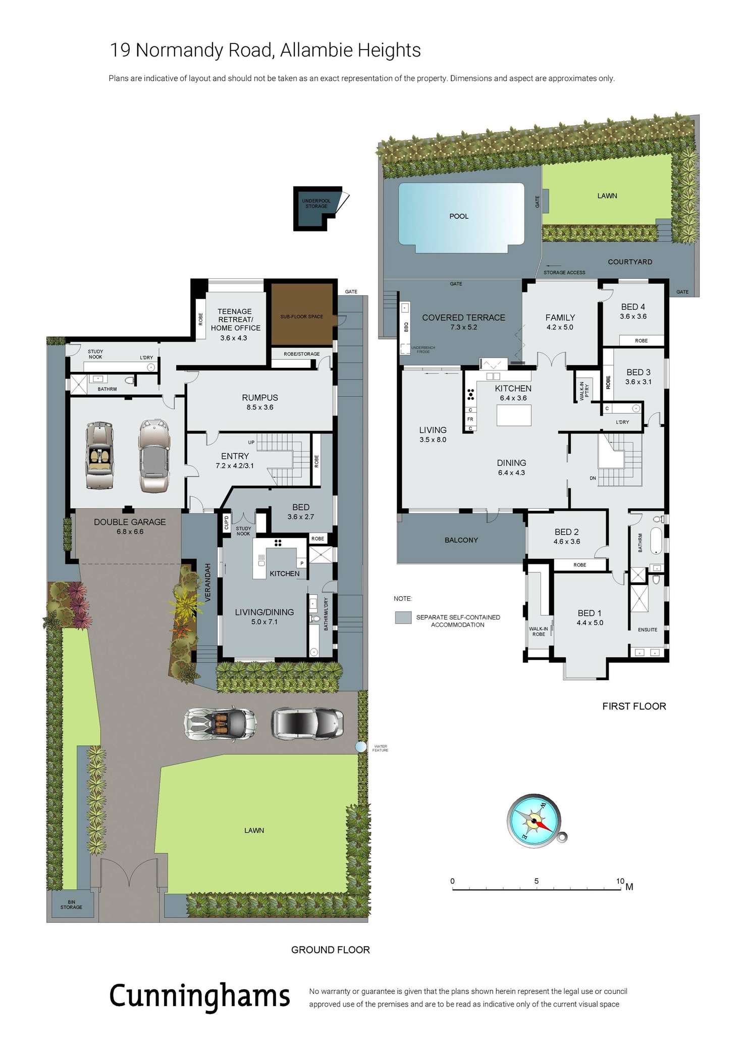 Floorplan of Homely house listing, 19 Normandy Road, Allambie Heights NSW 2100