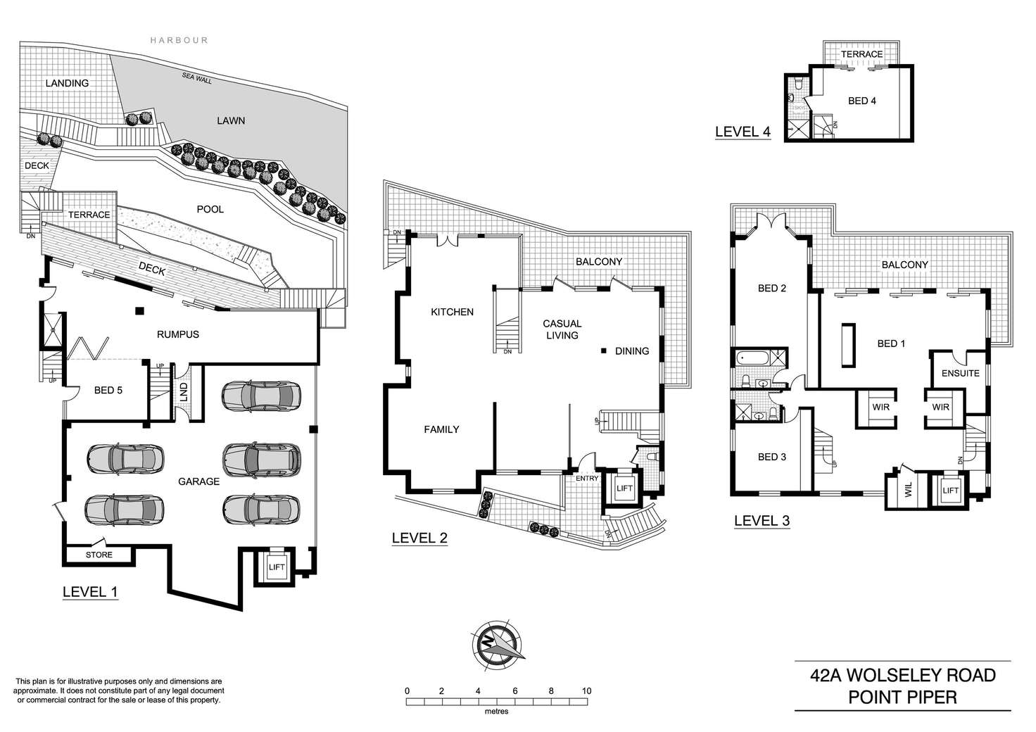 Floorplan of Homely house listing, 42A Wolseley Road, Point Piper NSW 2027