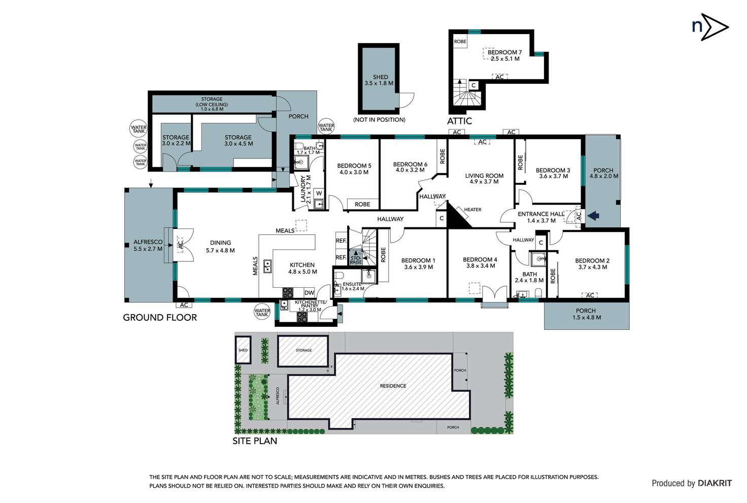 Floorplan of Homely house listing, 25 Wurruk Avenue, Preston VIC 3072