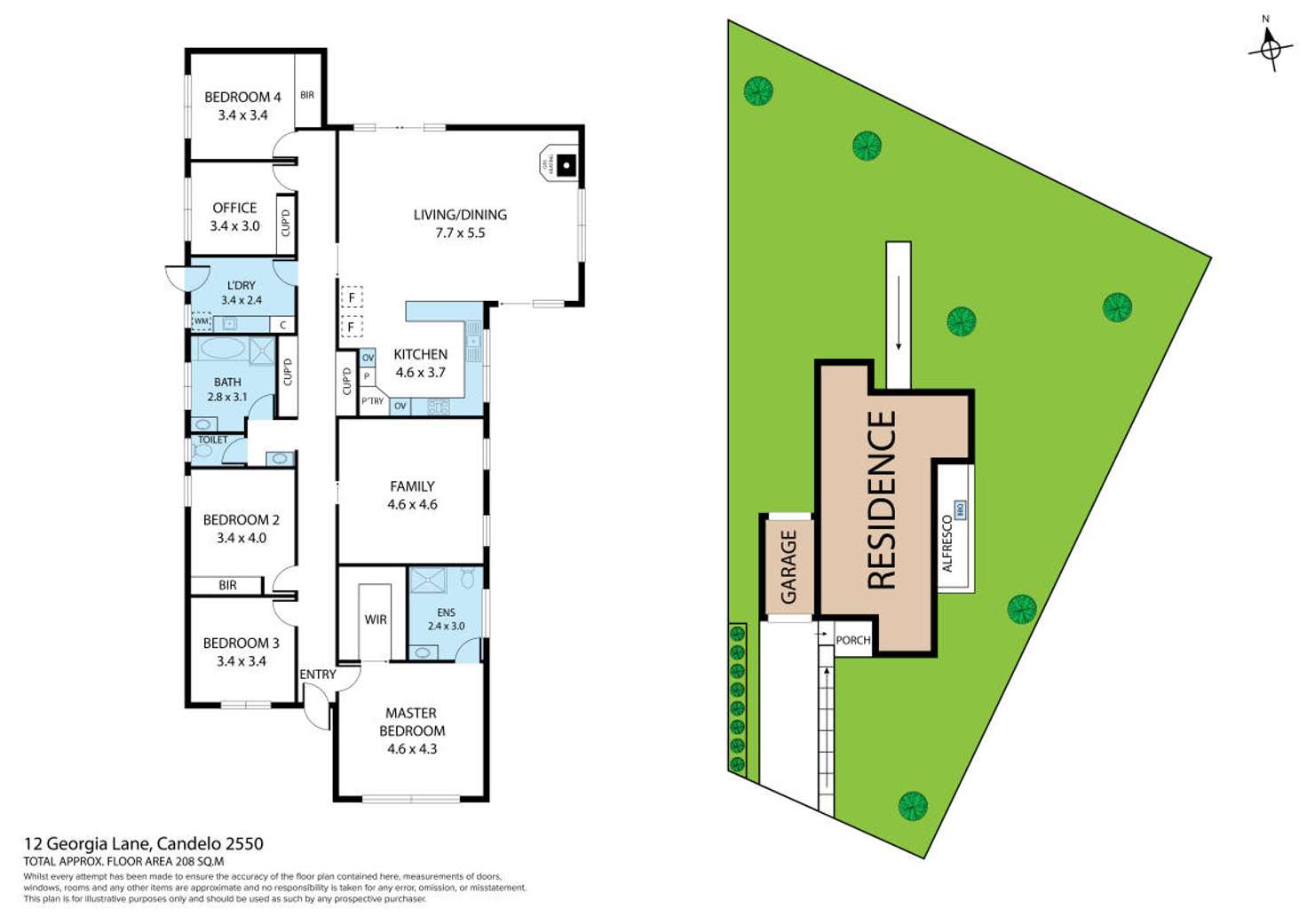 Floorplan of Homely house listing, 12 Georgia Lane, Candelo NSW 2550