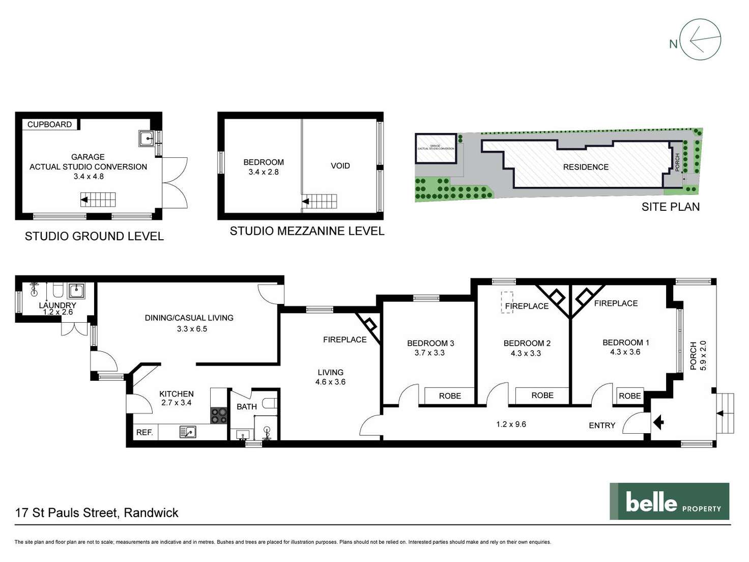 Floorplan of Homely house listing, 17 St Pauls Street, Randwick NSW 2031