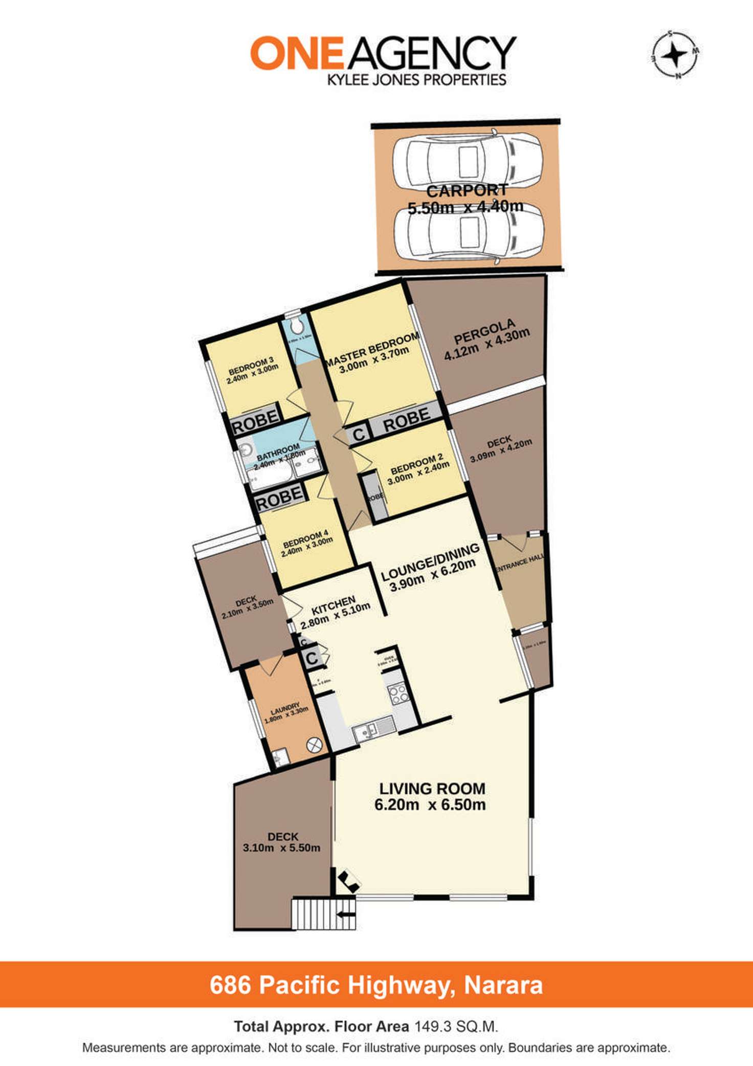 Floorplan of Homely house listing, 686 Pacific Highway, Narara NSW 2250
