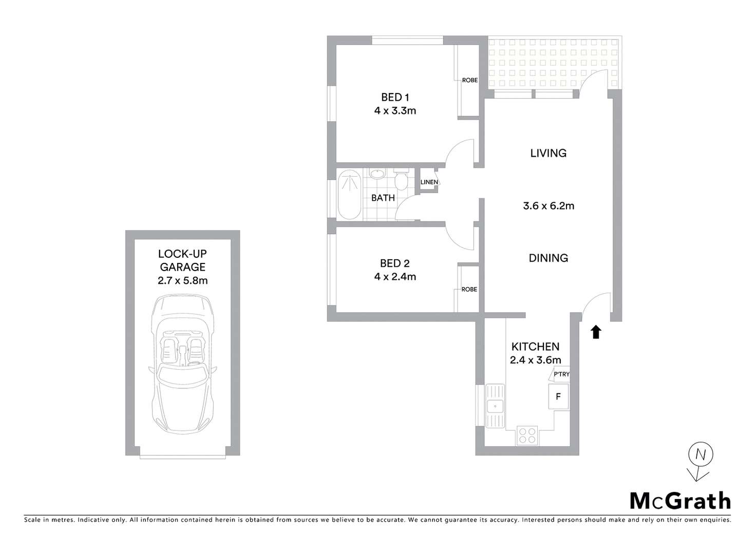 Floorplan of Homely apartment listing, 7/11-13 Longueville Road, Lane Cove NSW 2066