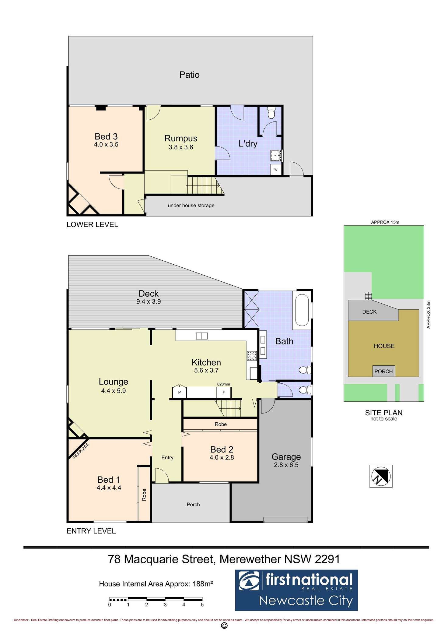 Floorplan of Homely house listing, 78 Macquarie Street, Merewether NSW 2291