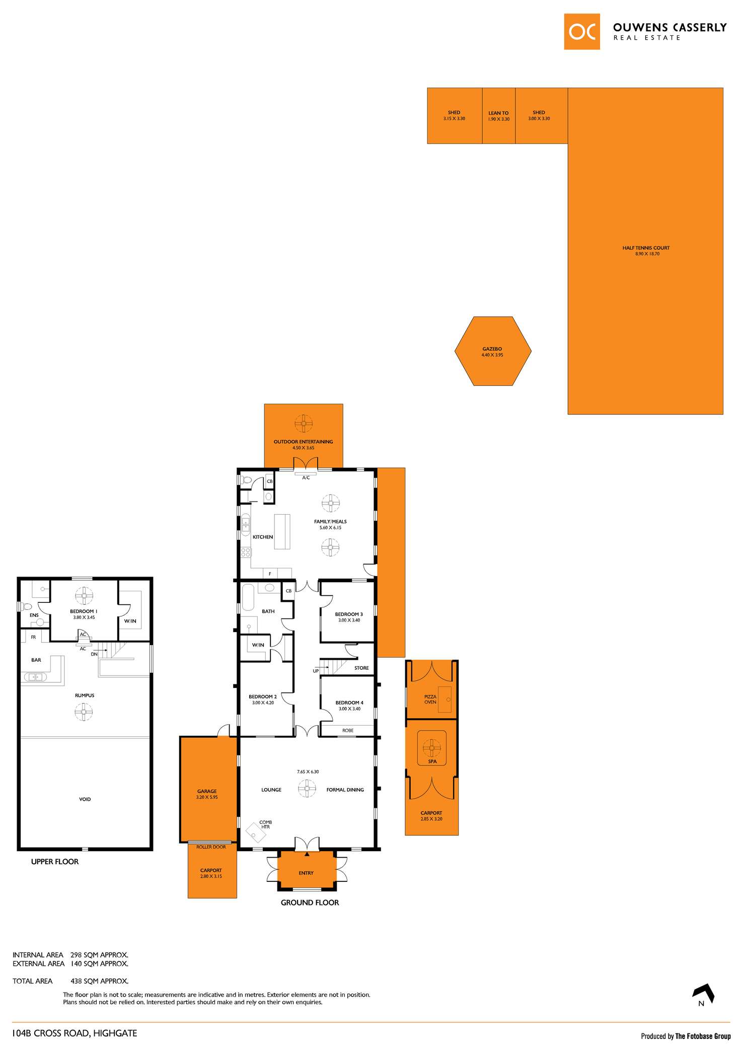 Floorplan of Homely house listing, 104B Cross Road, Highgate SA 5063