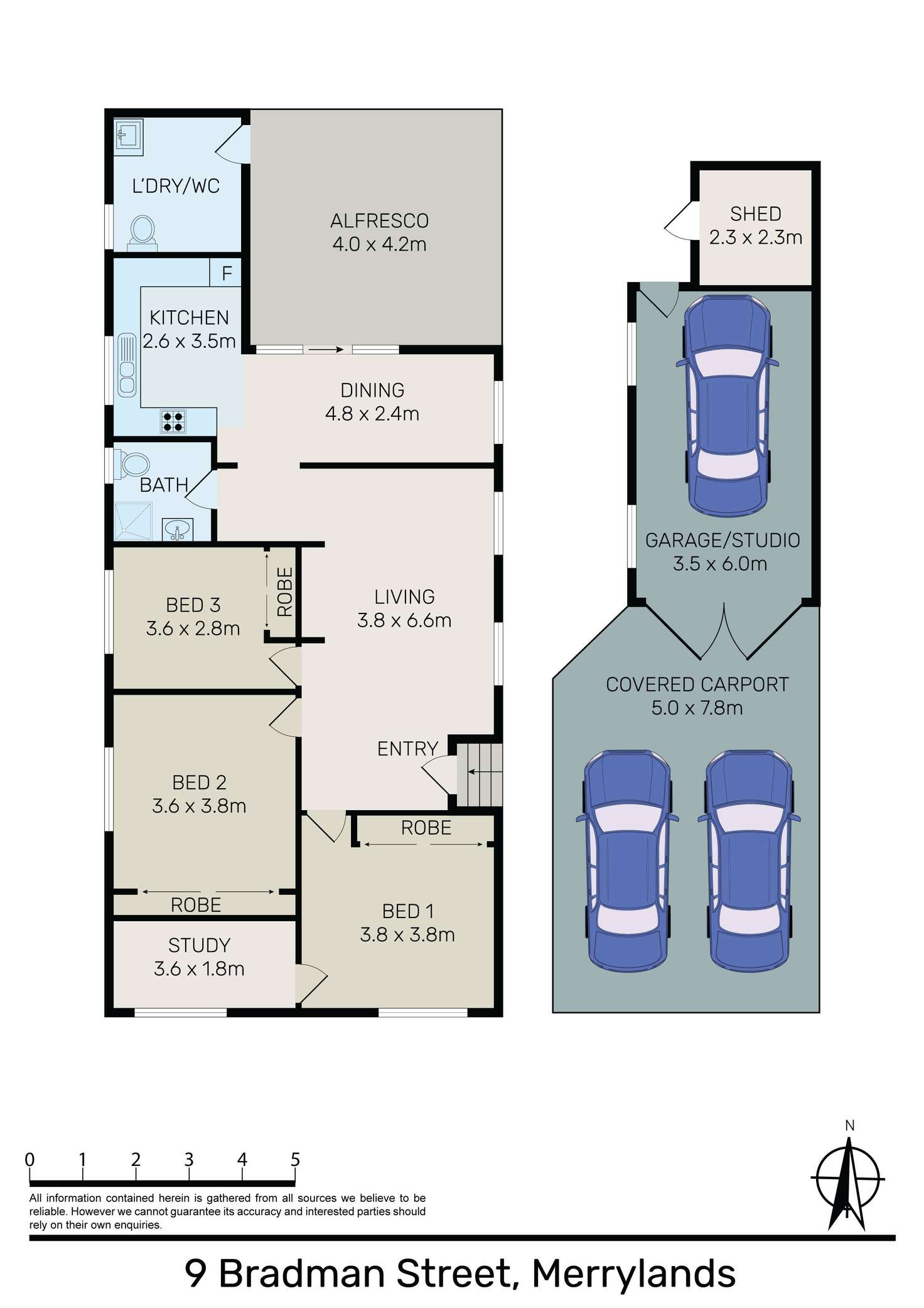 Floorplan of Homely house listing, 9 Bradman Street, Merrylands NSW 2160