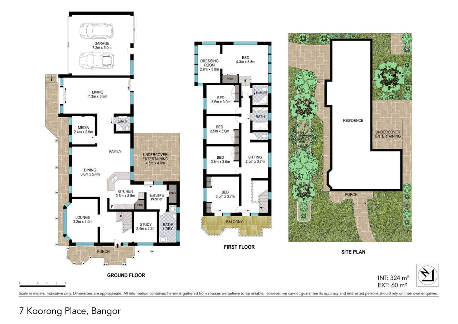 Floorplan of Homely house listing, 7 Koorong Place, Bangor NSW 2234