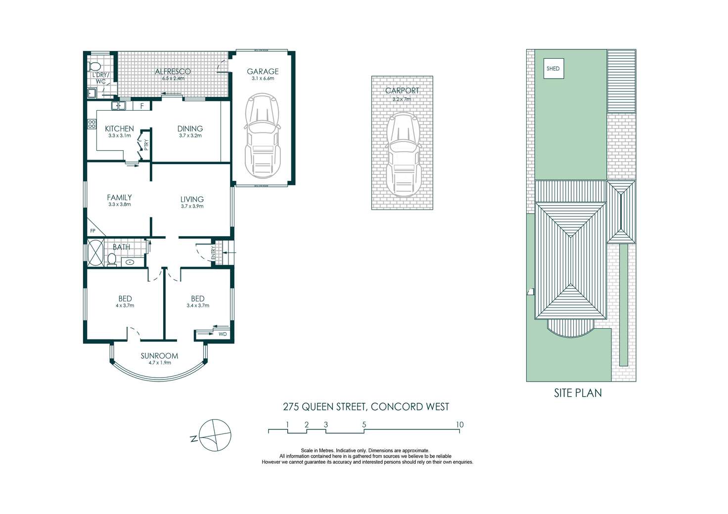 Floorplan of Homely house listing, 275 Queen Street, Concord West NSW 2138