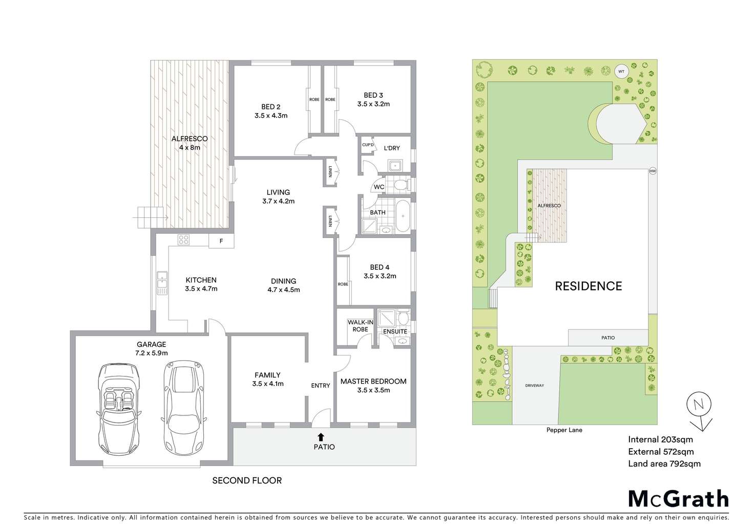 Floorplan of Homely house listing, 11 Pepper Lane, Buninyong VIC 3357