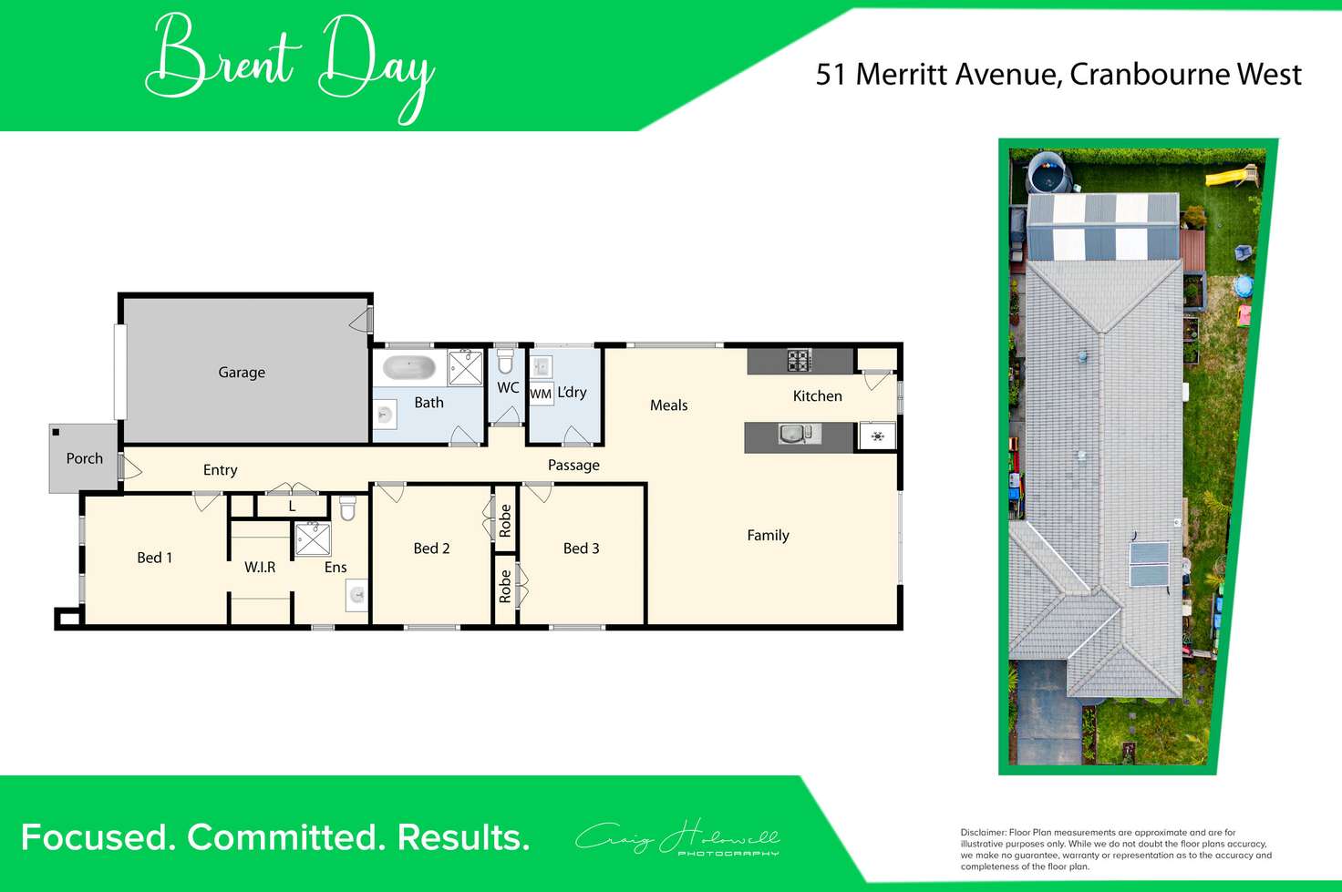 Floorplan of Homely house listing, 51 Merritt Avenue, Cranbourne West VIC 3977