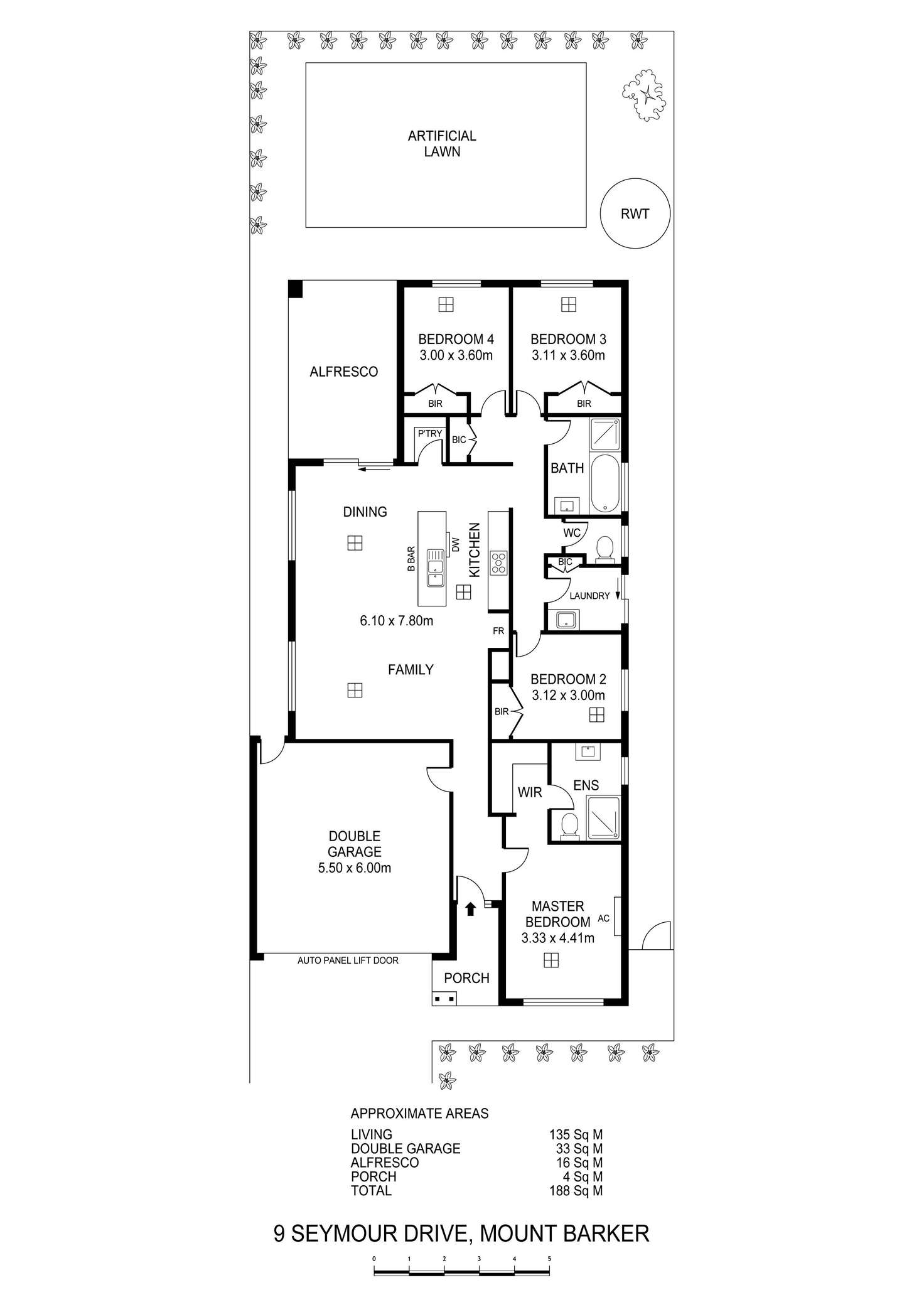 Floorplan of Homely house listing, 9 Seymour Drive, Mount Barker SA 5251