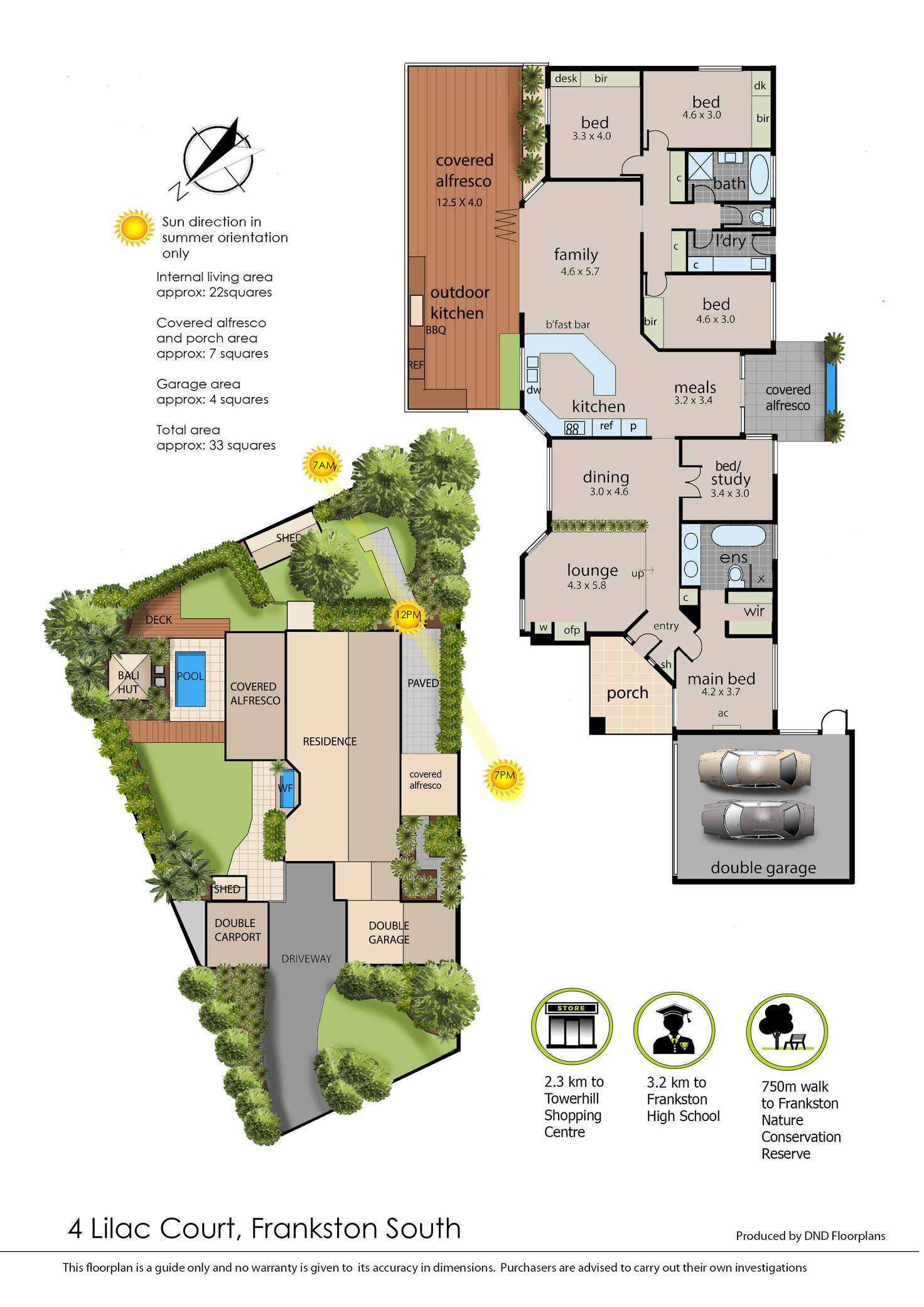 Floorplan of Homely house listing, 4 Lilac Court, Frankston South VIC 3199