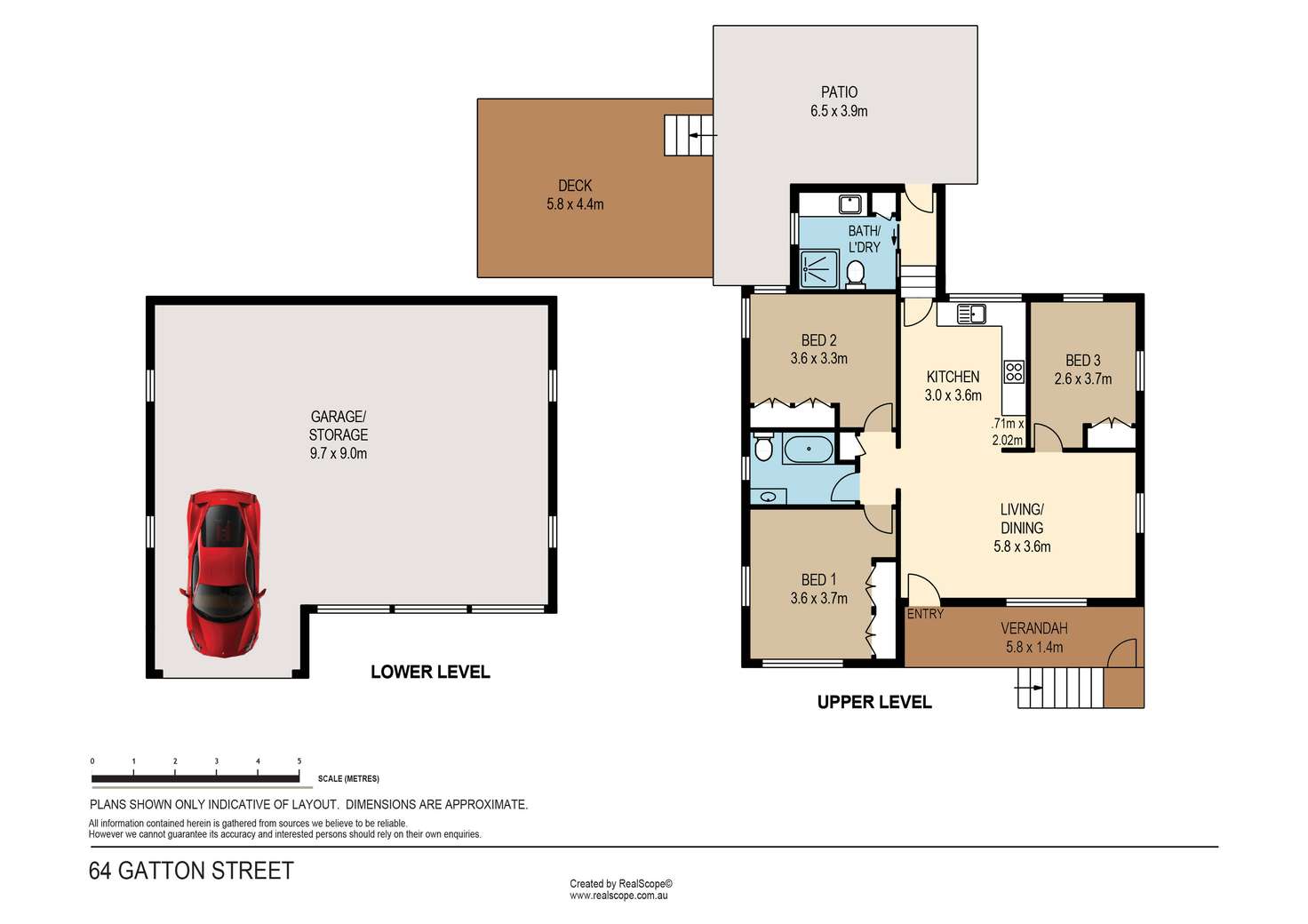 Floorplan of Homely house listing, 64 Gatton Street, Mount Gravatt East QLD 4122