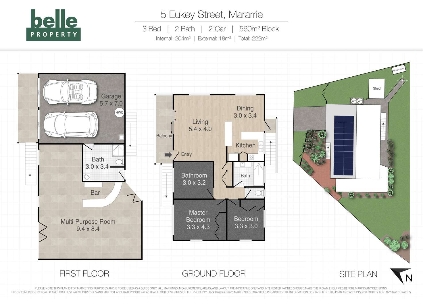 Floorplan of Homely house listing, 5 Eukey Street, Murarrie QLD 4172