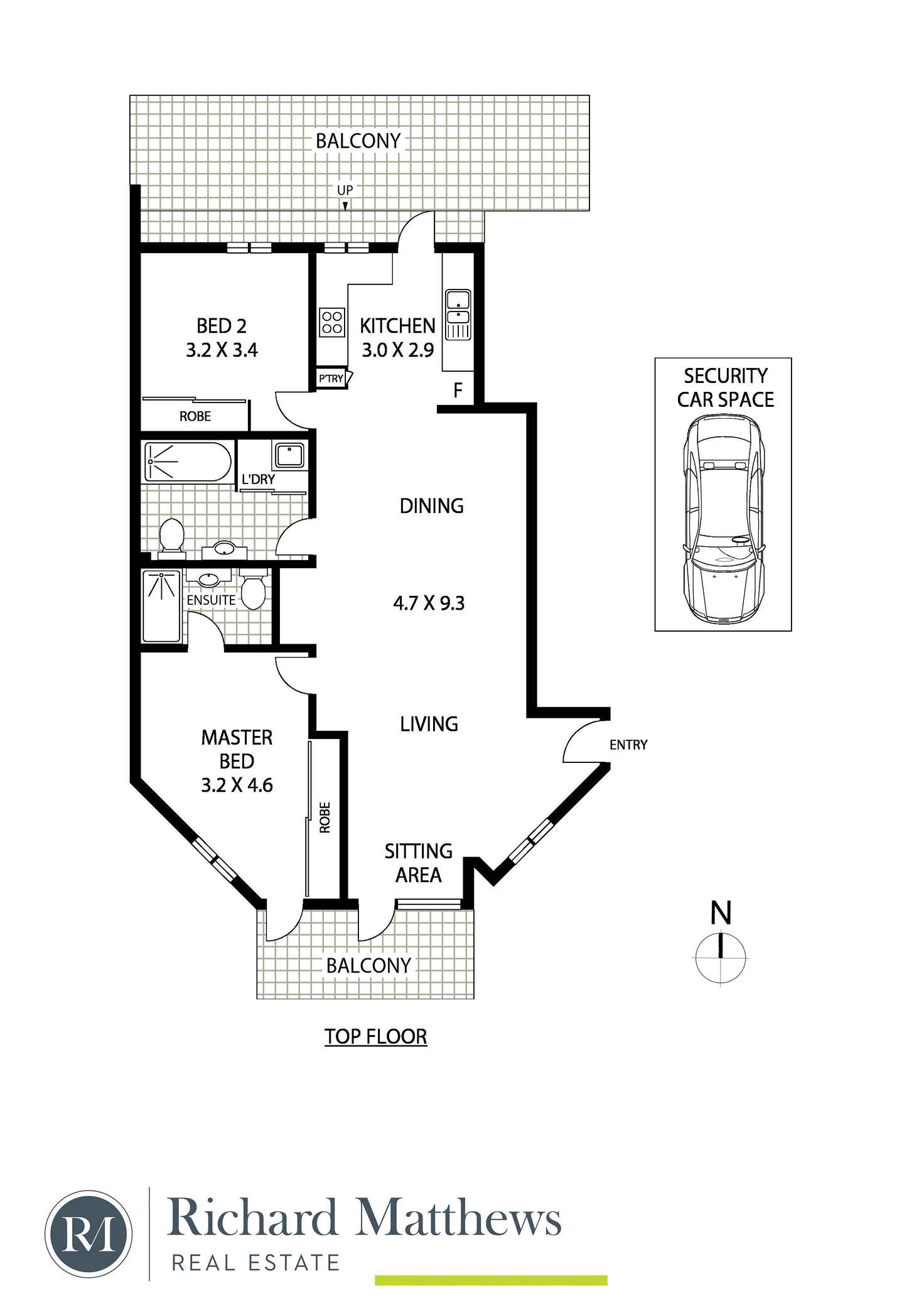 Floorplan of Homely apartment listing, 25/113-117 Arthur Street, Strathfield NSW 2135