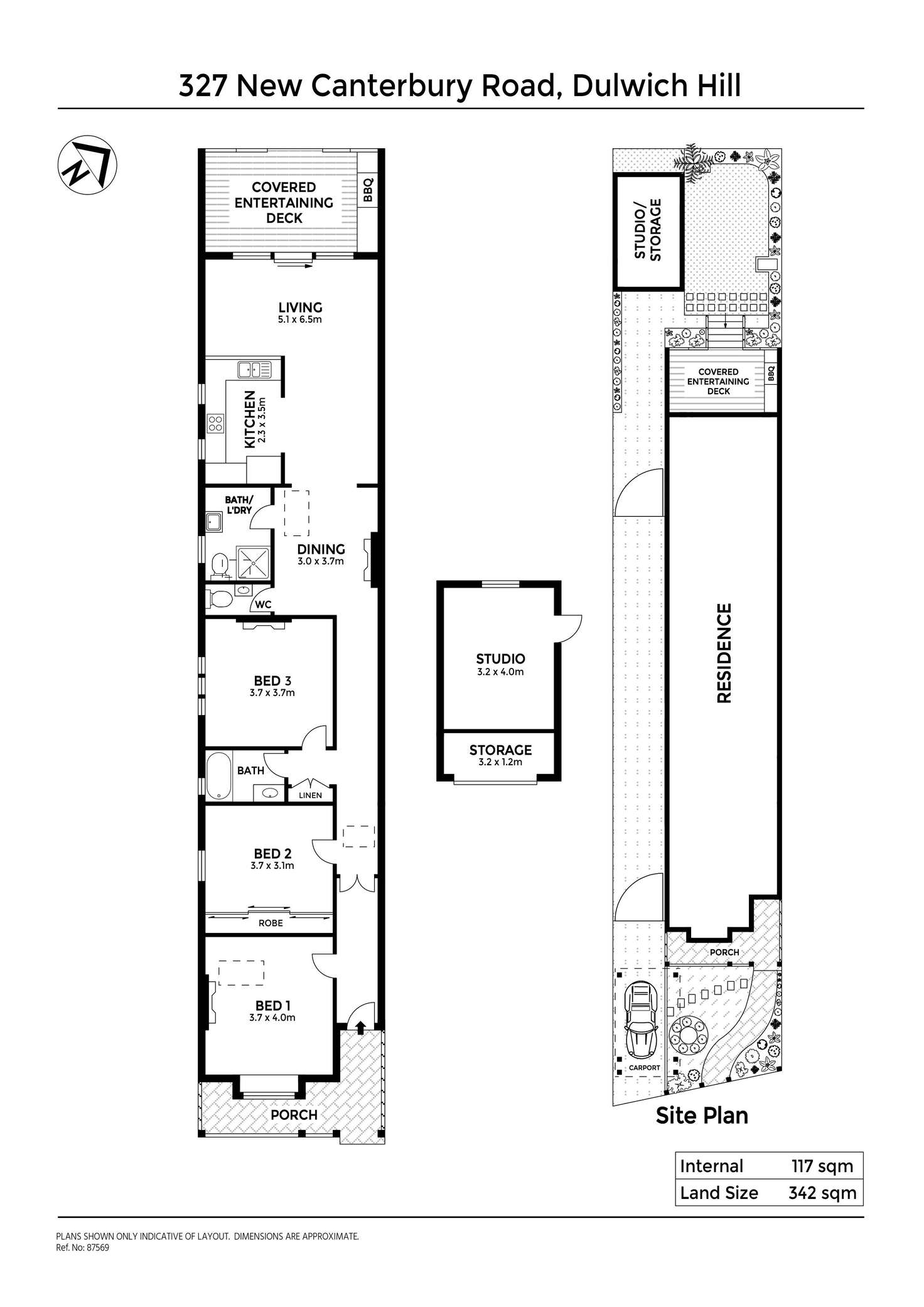Floorplan of Homely house listing, 327 New Canterbury Road, Dulwich Hill NSW 2203