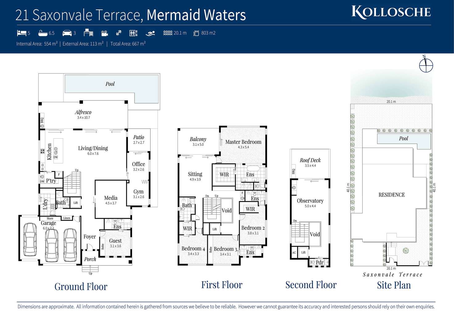 Floorplan of Homely house listing, 21 Saxonvale Terrace, Mermaid Waters QLD 4218