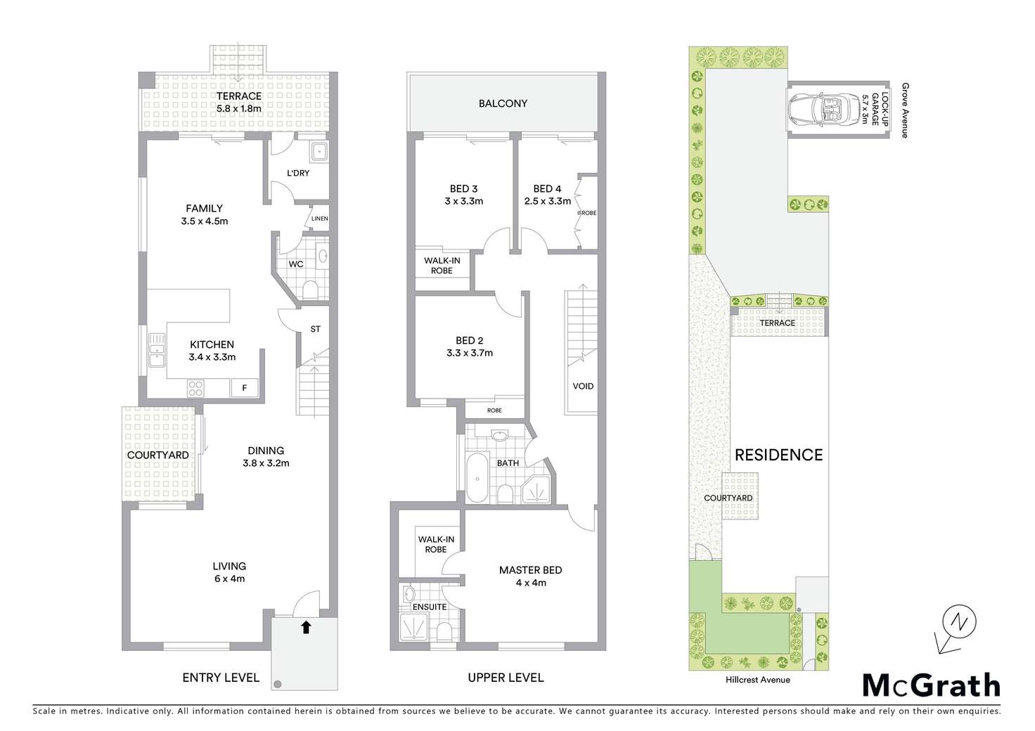 Floorplan of Homely semiDetached listing, 132 Hillcrest Avenue, Hurstville Grove NSW 2220