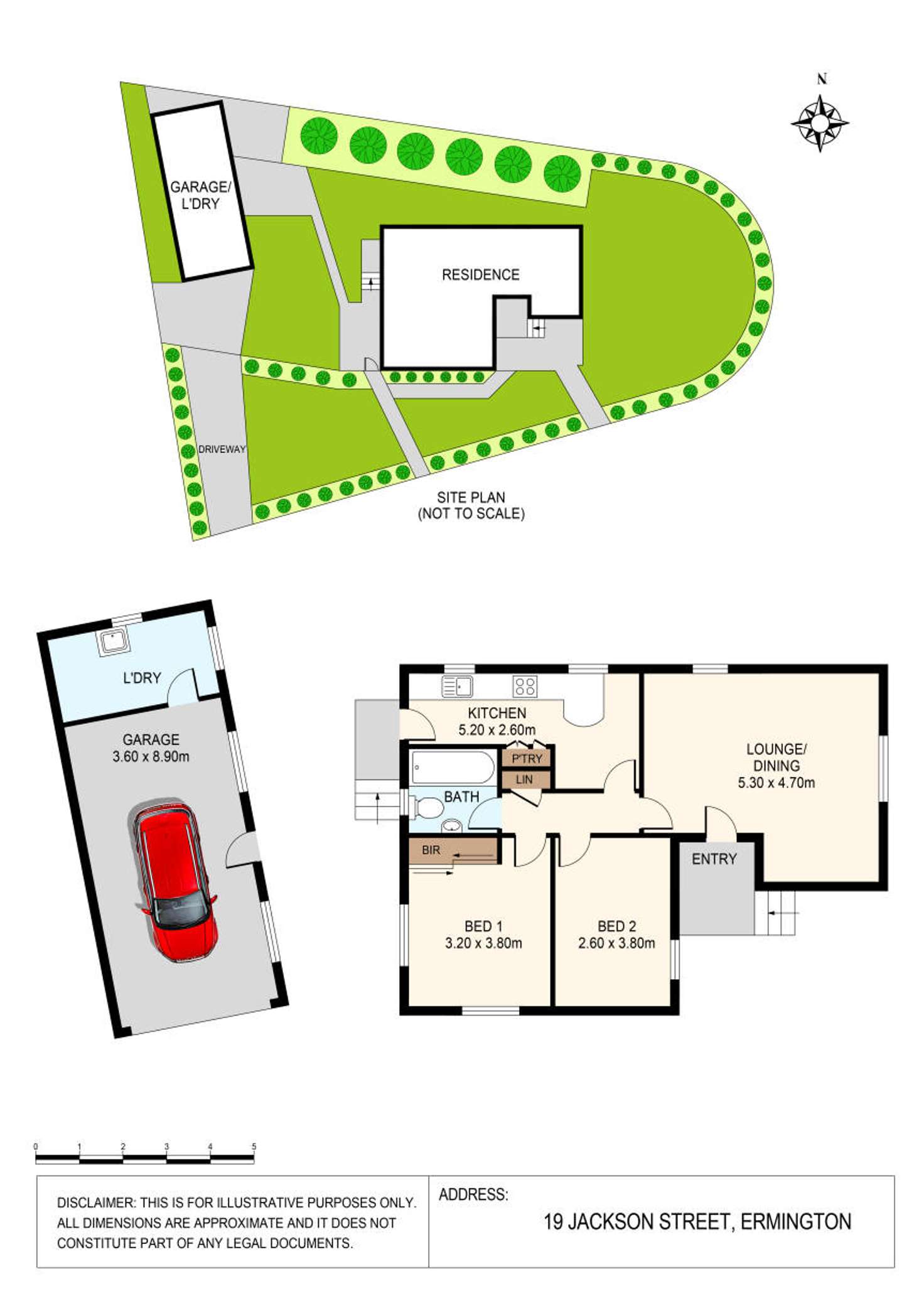 Floorplan of Homely house listing, 19 Jackson Street, Ermington NSW 2115
