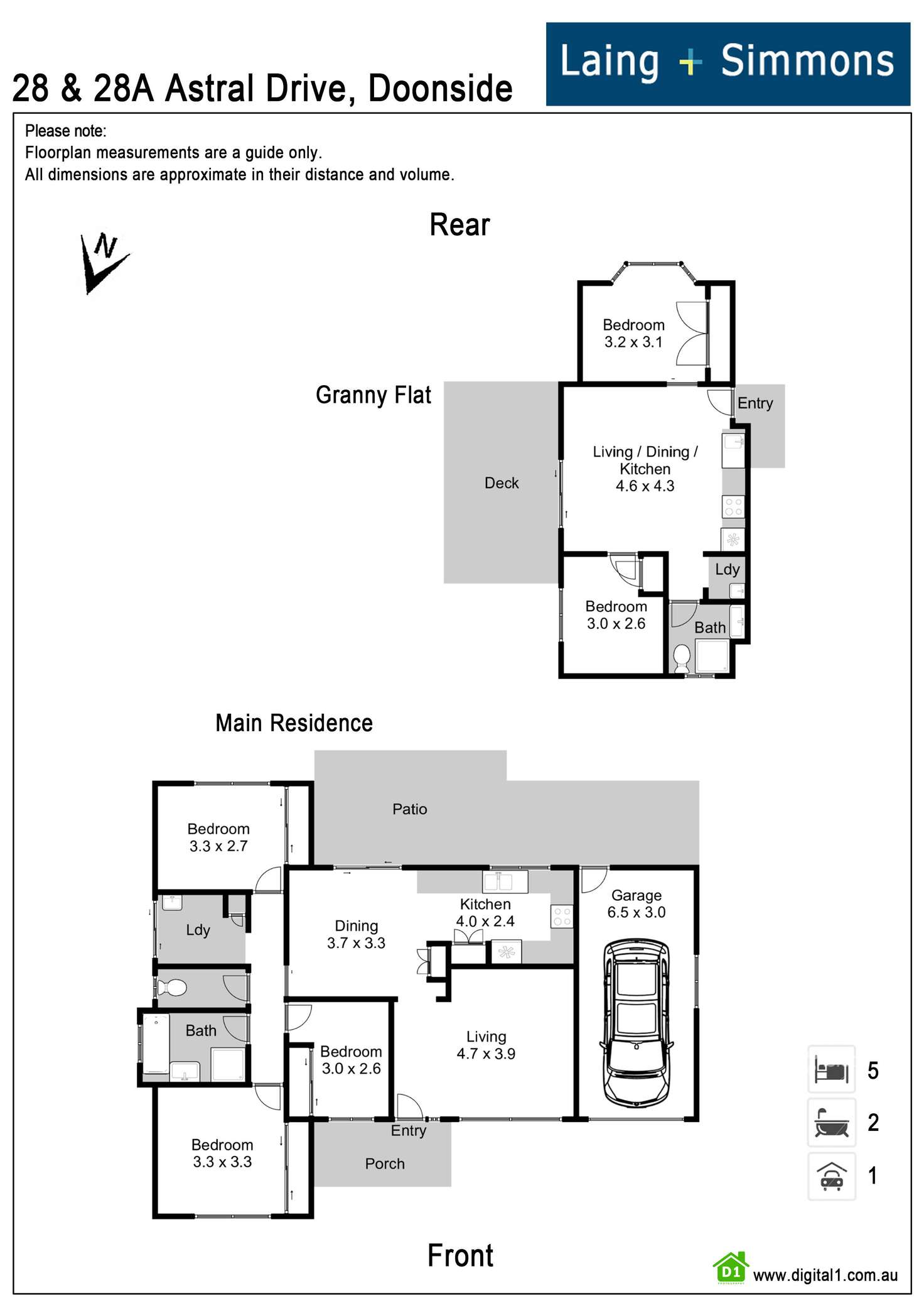 Floorplan of Homely house listing, 28 Astral Drive, Doonside NSW 2767