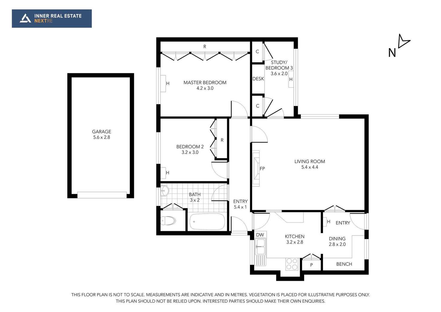 Floorplan of Homely apartment listing, 8/18 Queens Road, Melbourne VIC 3004
