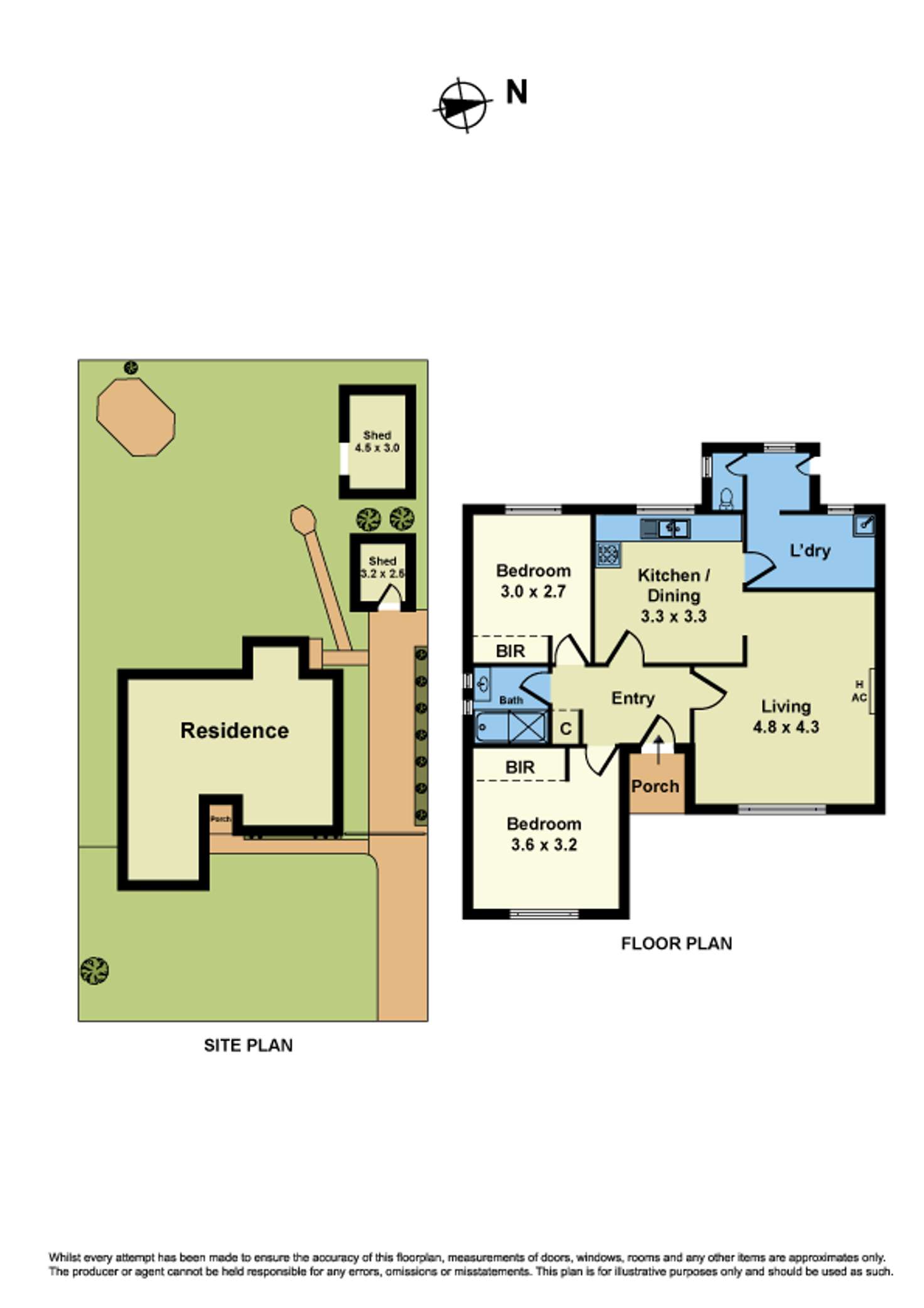 Floorplan of Homely house listing, 9 Stonemark Street, Sunshine VIC 3020