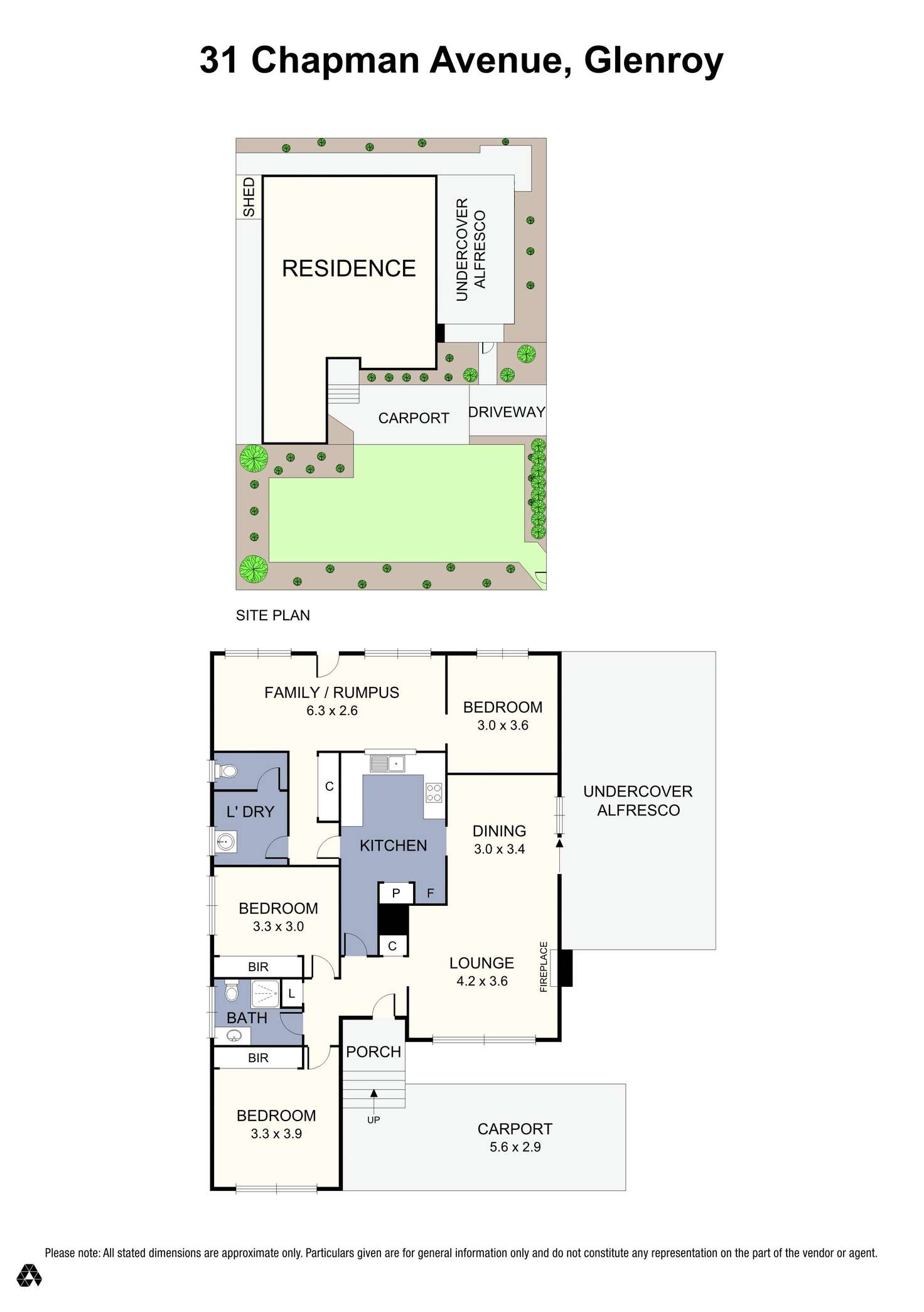 Floorplan of Homely house listing, 31 Chapman Avenue, Glenroy VIC 3046