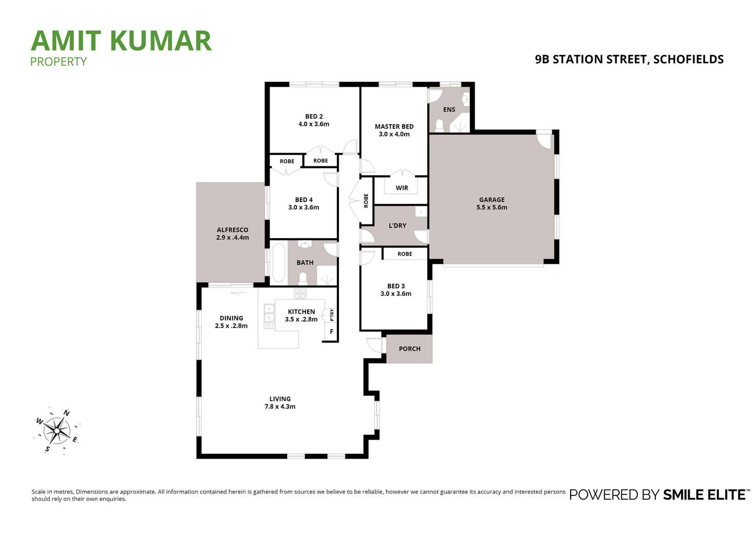 Floorplan of Homely house listing, 9b Station Street, Schofields NSW 2762