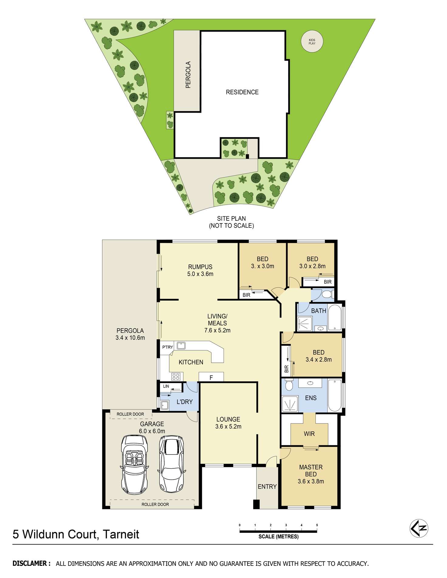 Floorplan of Homely house listing, 5 Wildunn Court, Tarneit VIC 3029