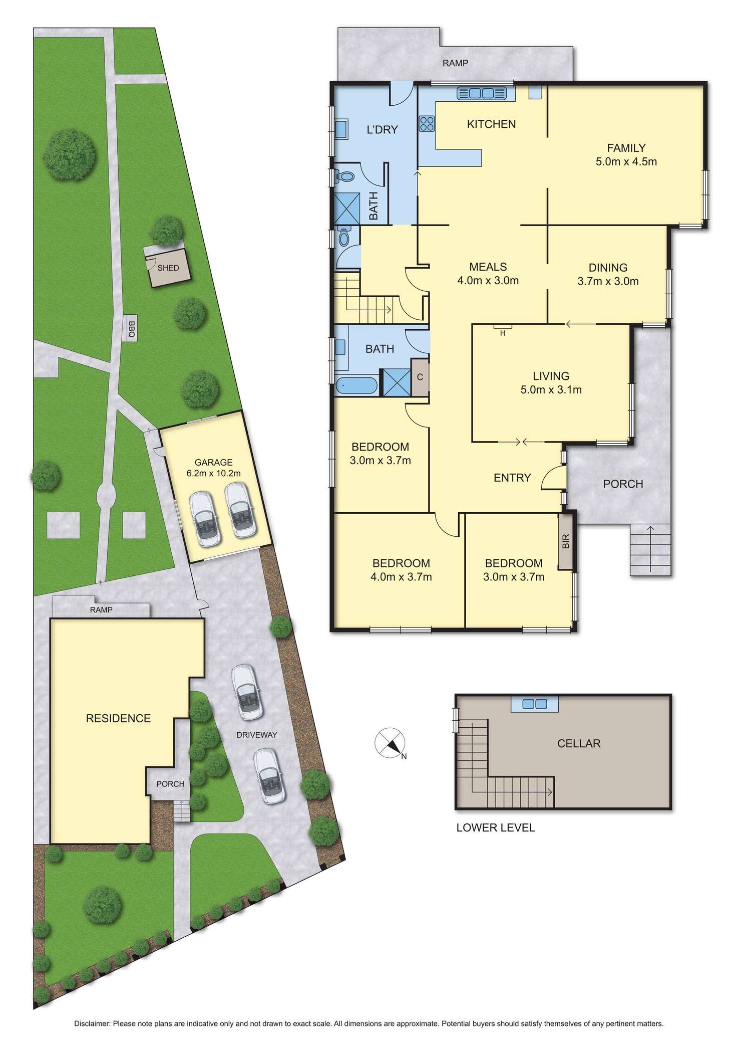 Floorplan of Homely house listing, 3 Lawley Street, Reservoir VIC 3073