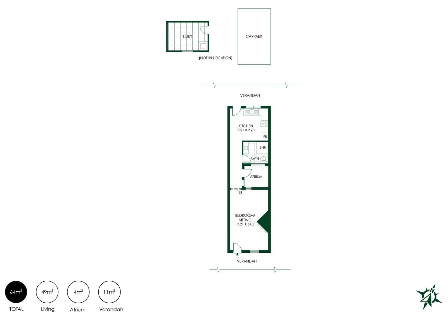 Floorplan of Homely unit listing, 6/15 Druids Avenue, Mount Barker SA 5251