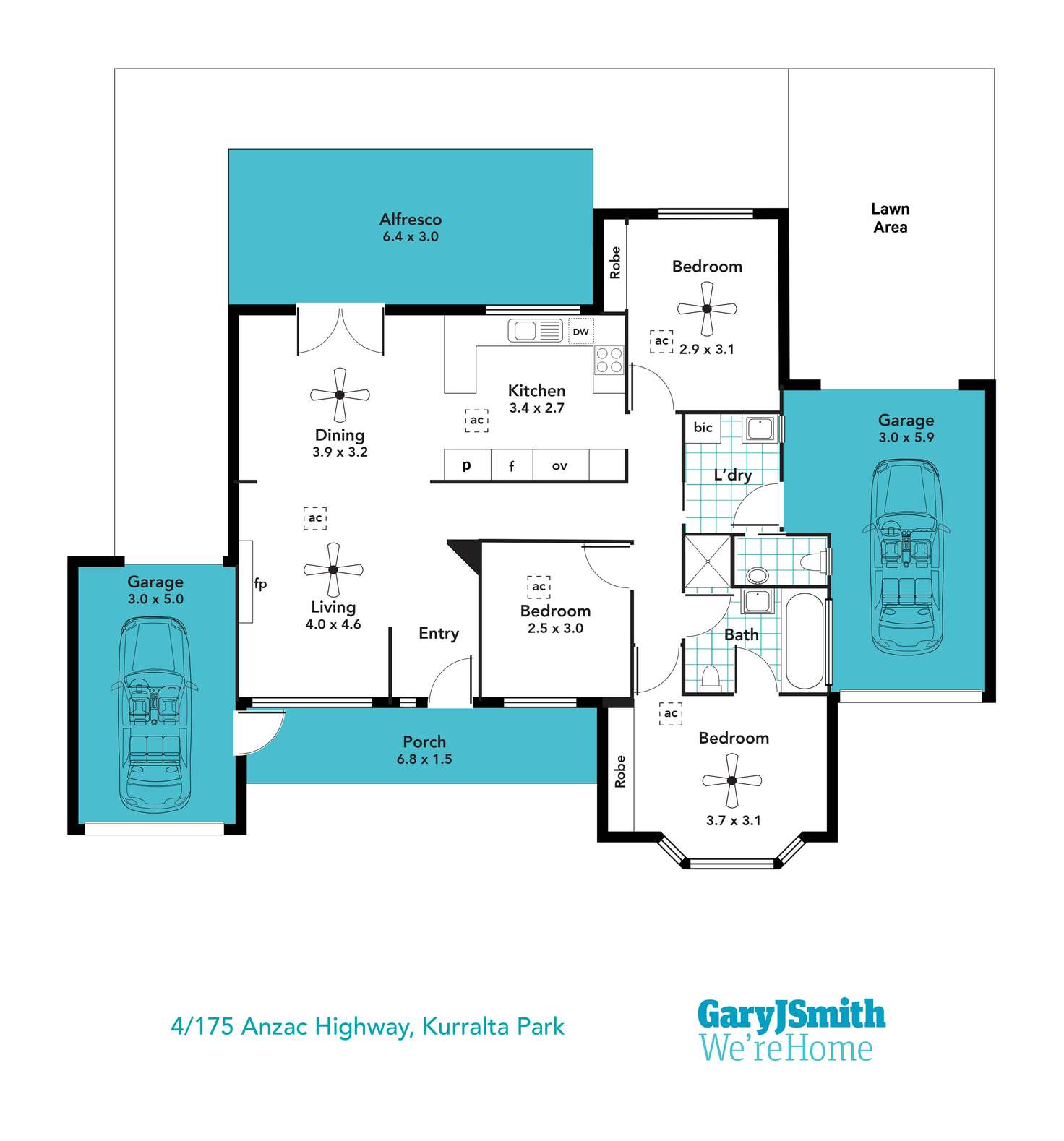 Floorplan of Homely house listing, 4/175 Anzac Highway, Kurralta Park SA 5037