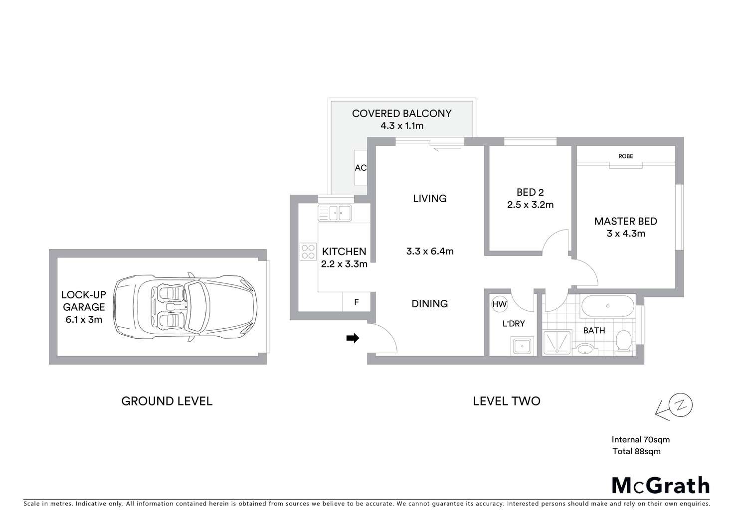 Floorplan of Homely unit listing, 6/19 Campbell Street, Parramatta NSW 2150