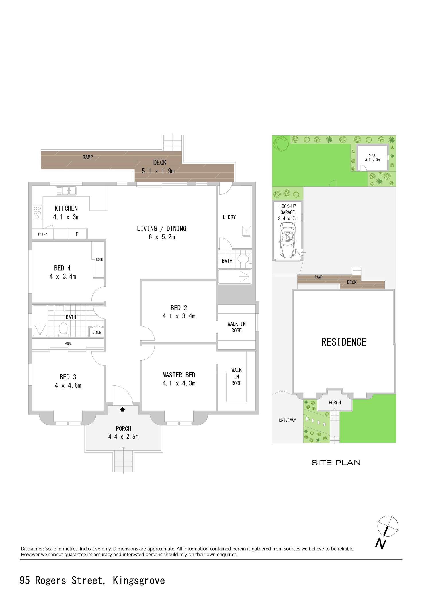 Floorplan of Homely house listing, 95 Rogers Street, Kingsgrove NSW 2208