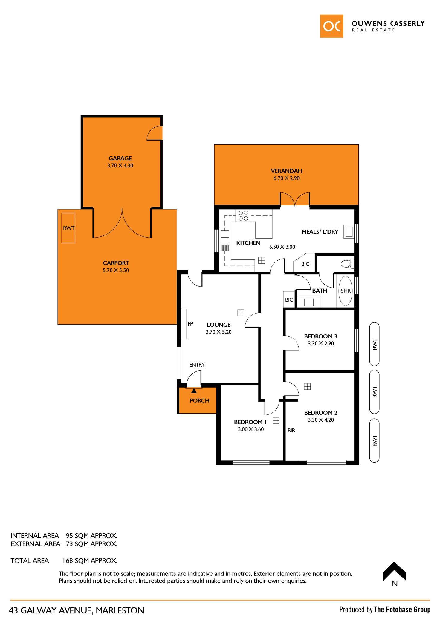 Floorplan of Homely house listing, 43 Galway Avenue, Marleston SA 5033