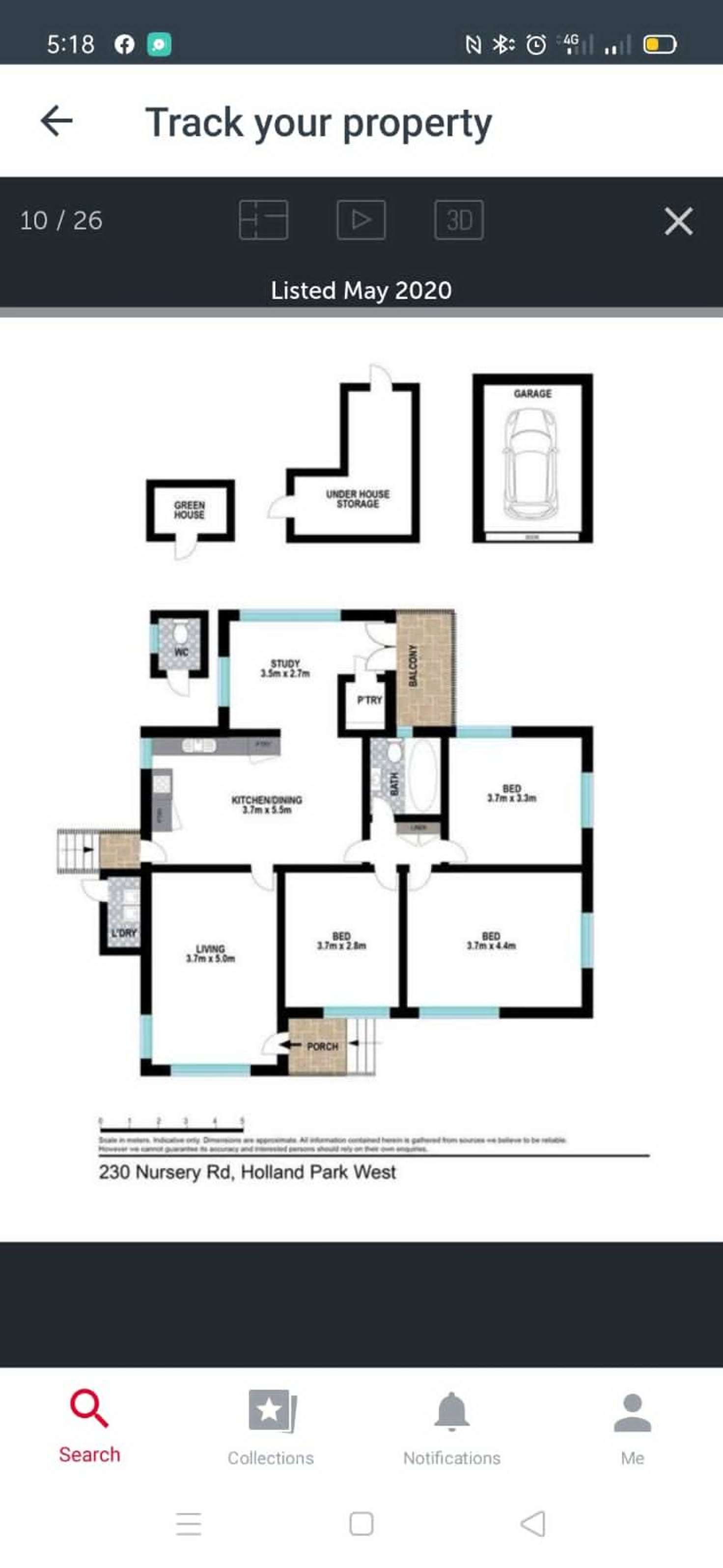 Floorplan of Homely house listing, 230 Nursery Road, Holland Park QLD 4121