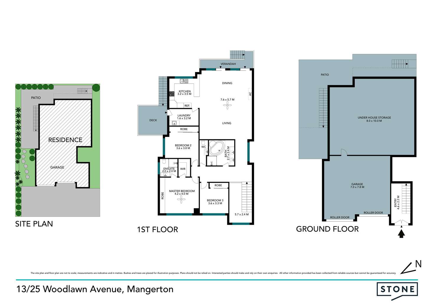 Floorplan of Homely townhouse listing, 13/25 Woodlawn Avenue, Mangerton NSW 2500