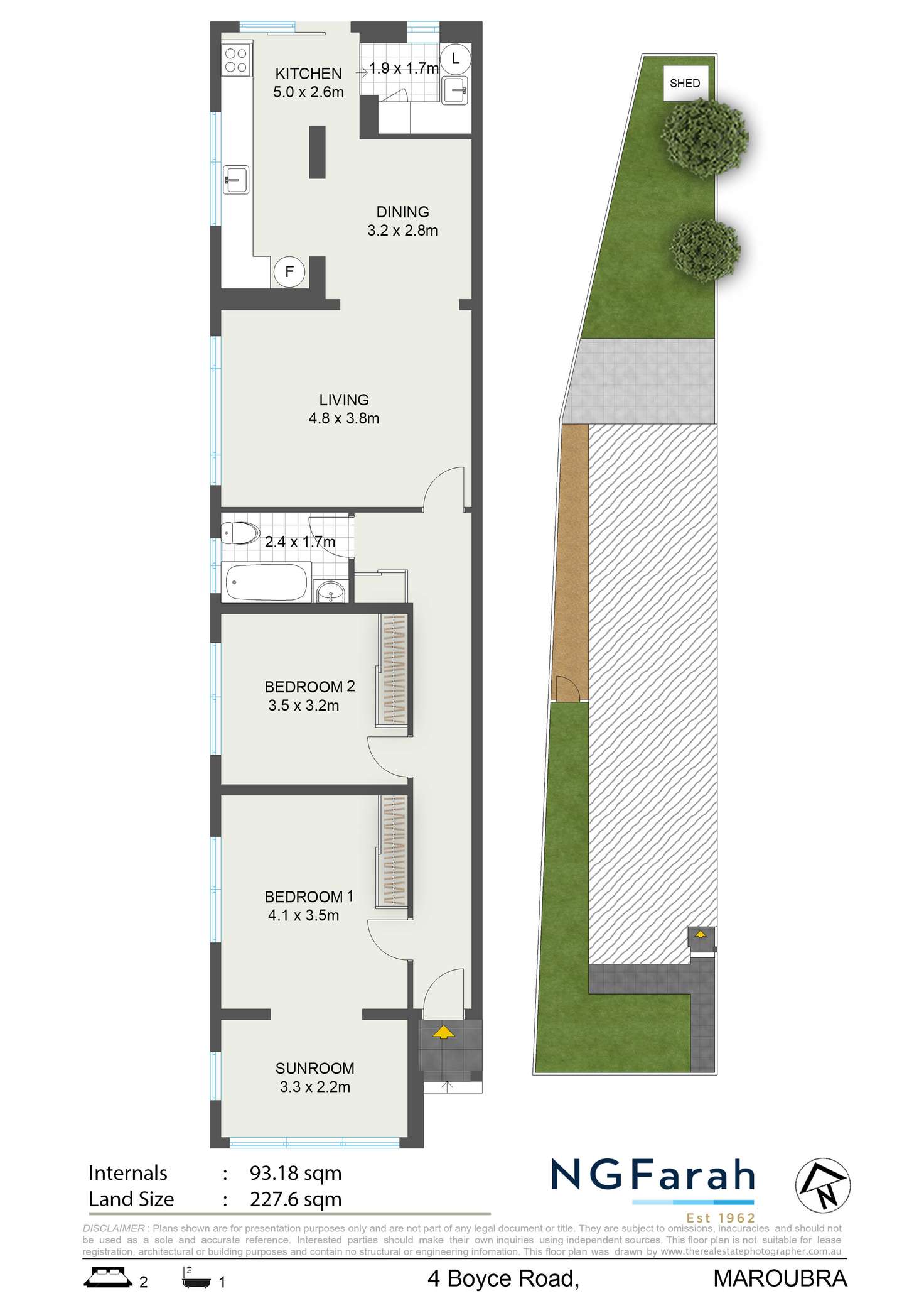 Floorplan of Homely house listing, 4 Boyce Road, Maroubra NSW 2035