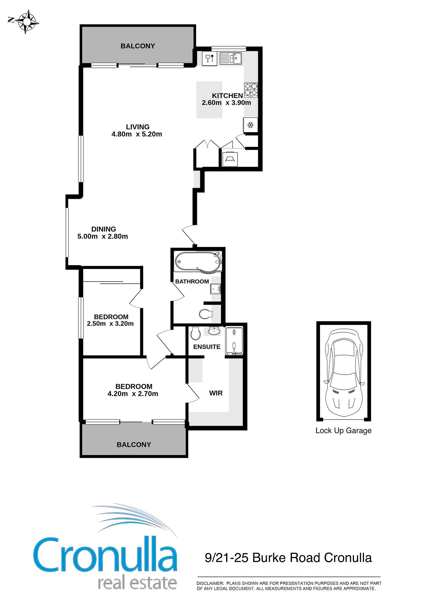 Floorplan of Homely apartment listing, 9/21-25 Burke Road, Cronulla NSW 2230