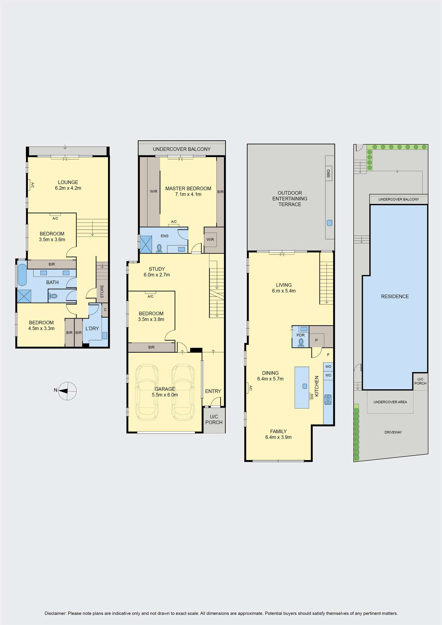 Floorplan of Homely house listing, 22 The Grand, Maribyrnong VIC 3032