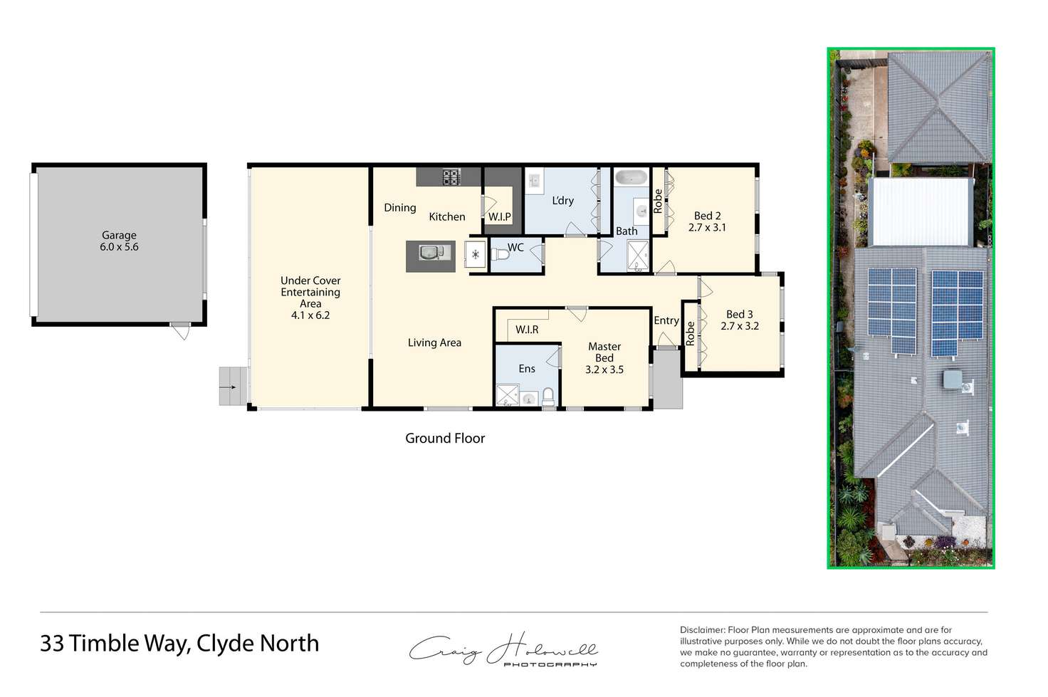 Floorplan of Homely house listing, 33 Timble Way, Clyde North VIC 3978